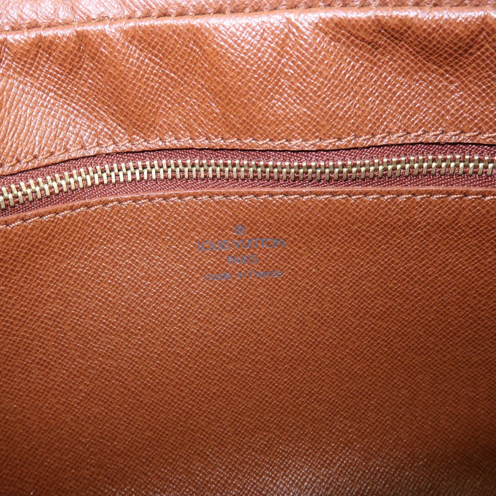 Louis Vuitton Monogram Marly Dragonne GM Clutch Bag Brown M51825