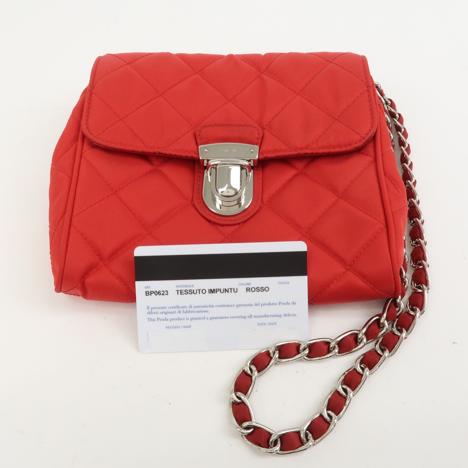 PRADA - Nylon Red BP0623