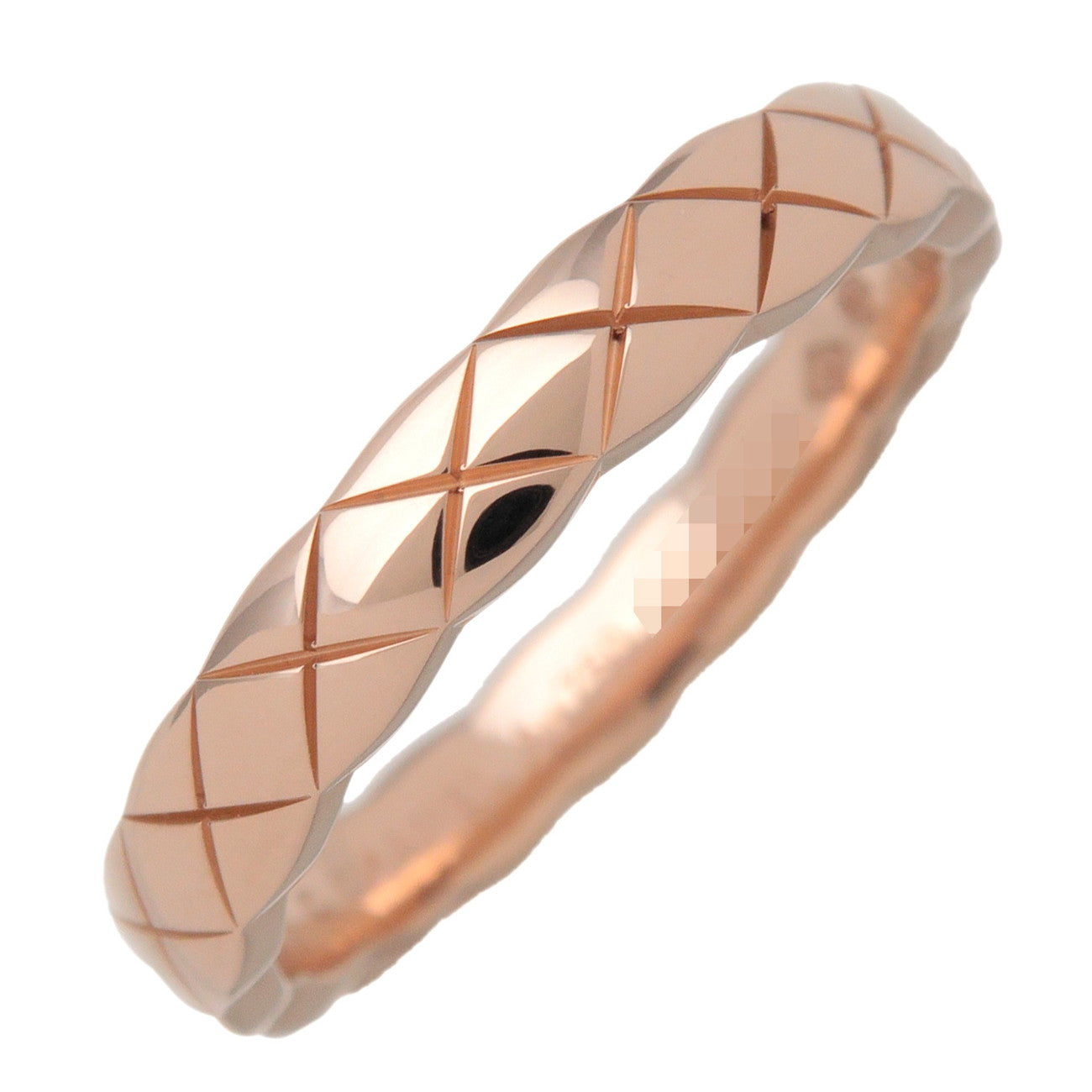 CHANEL Coco Crush Mini Ring K18 750PG Rose Gold #49 US4.5-5 J11785