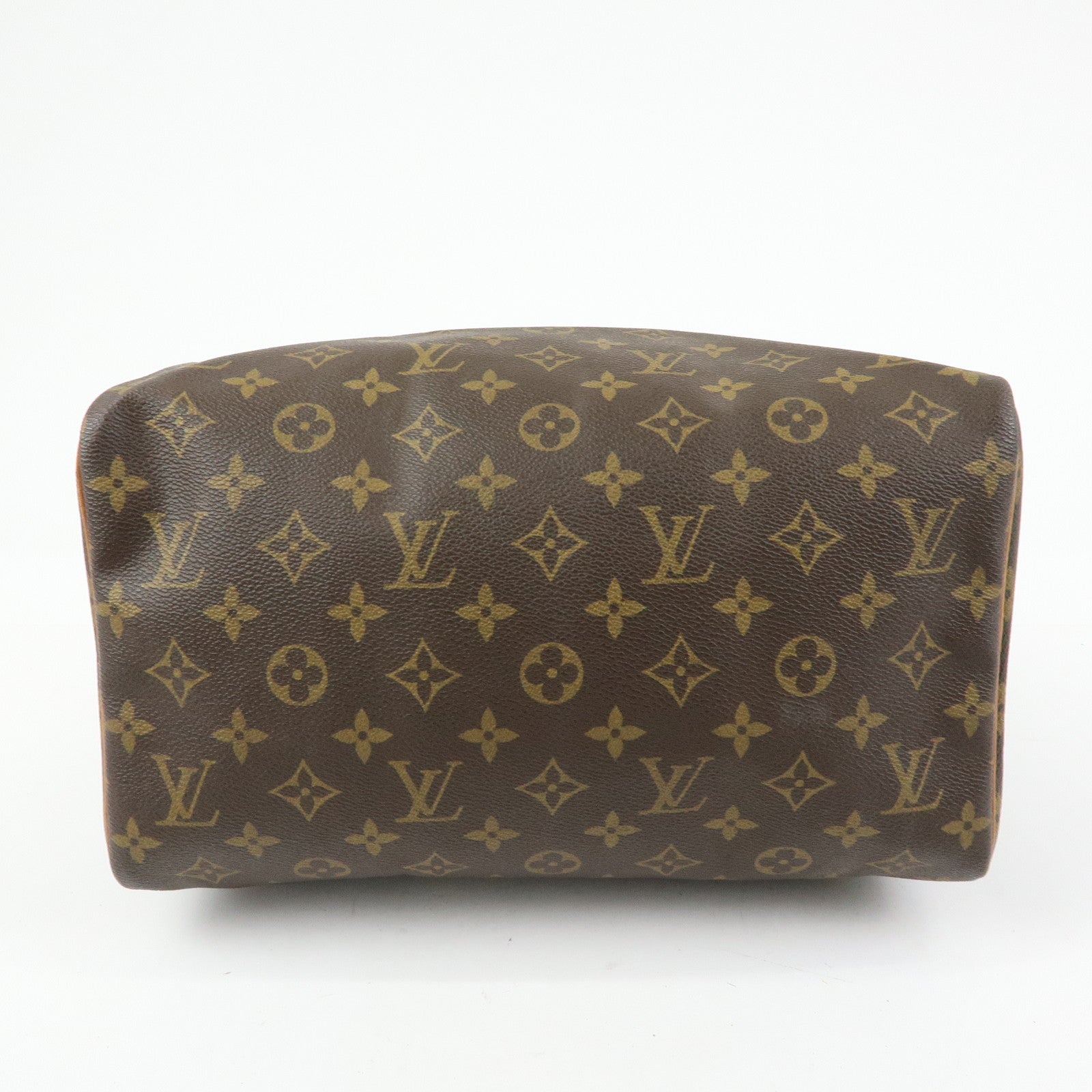 Louis Vuitton Monogram Speedy 30 Boston Bag Hand Bag Brown M41526