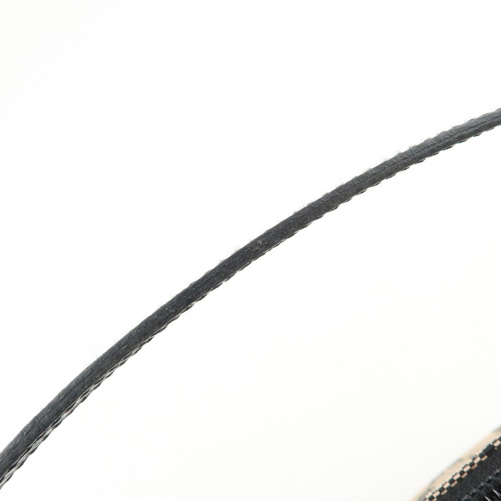 GUCCI Boat Bag GG Canvas Leather Hand Bag Beige Black 07198