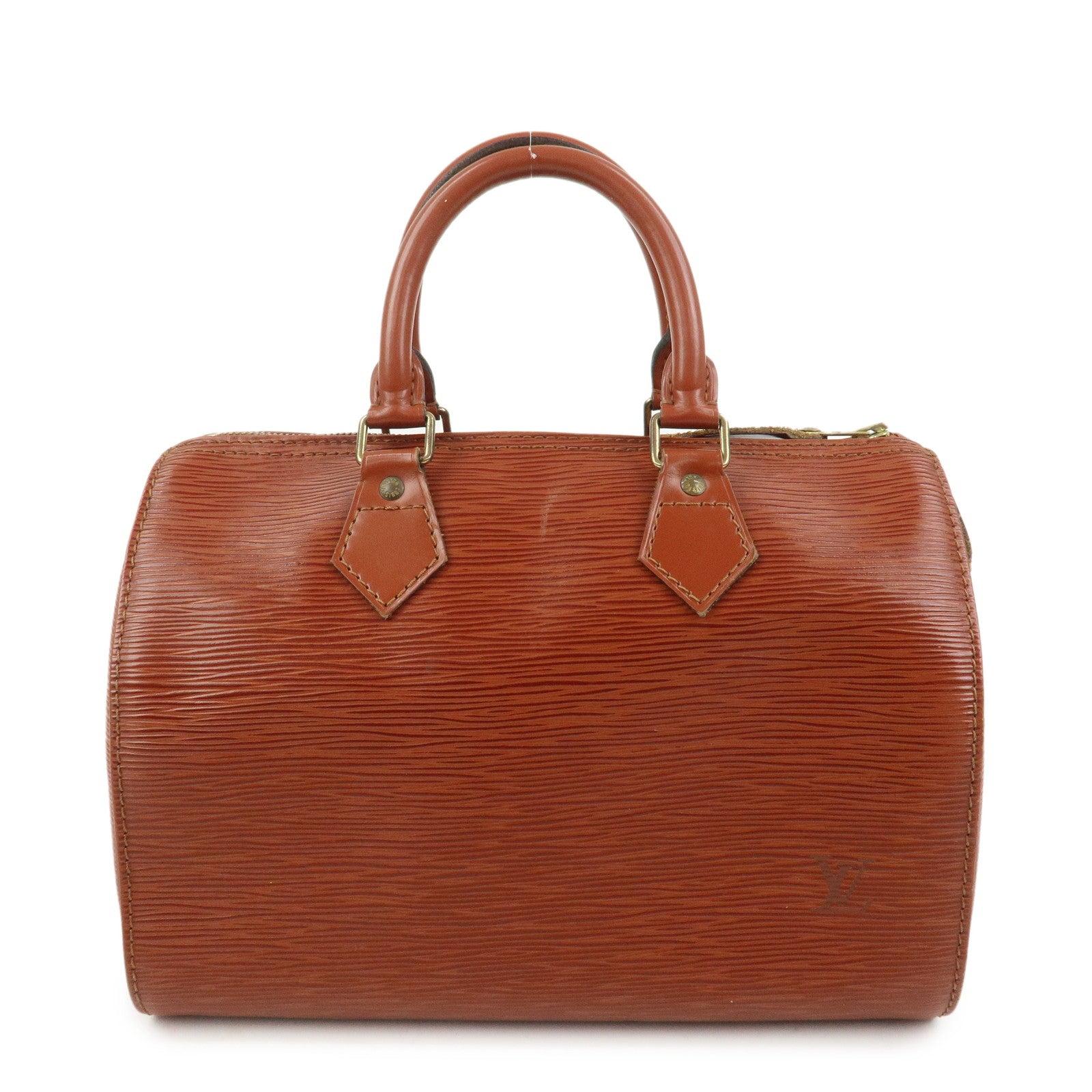 Louis Vuitton Epi Speedy 25 Hand Boston Bag Kenya Brown M43013