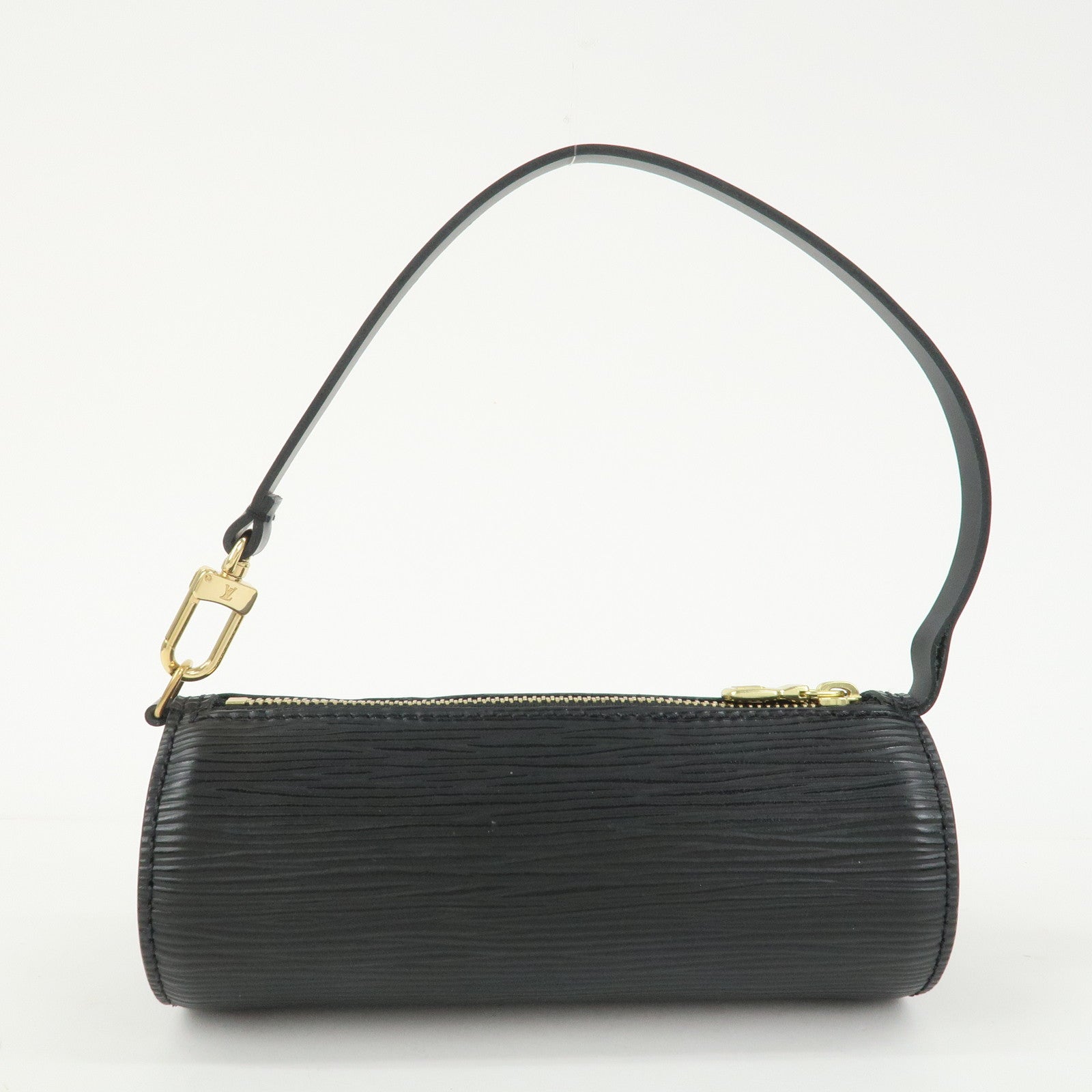 Louis Vuitton Epi Mini Pouch For Soufflot Hand Bag Noir