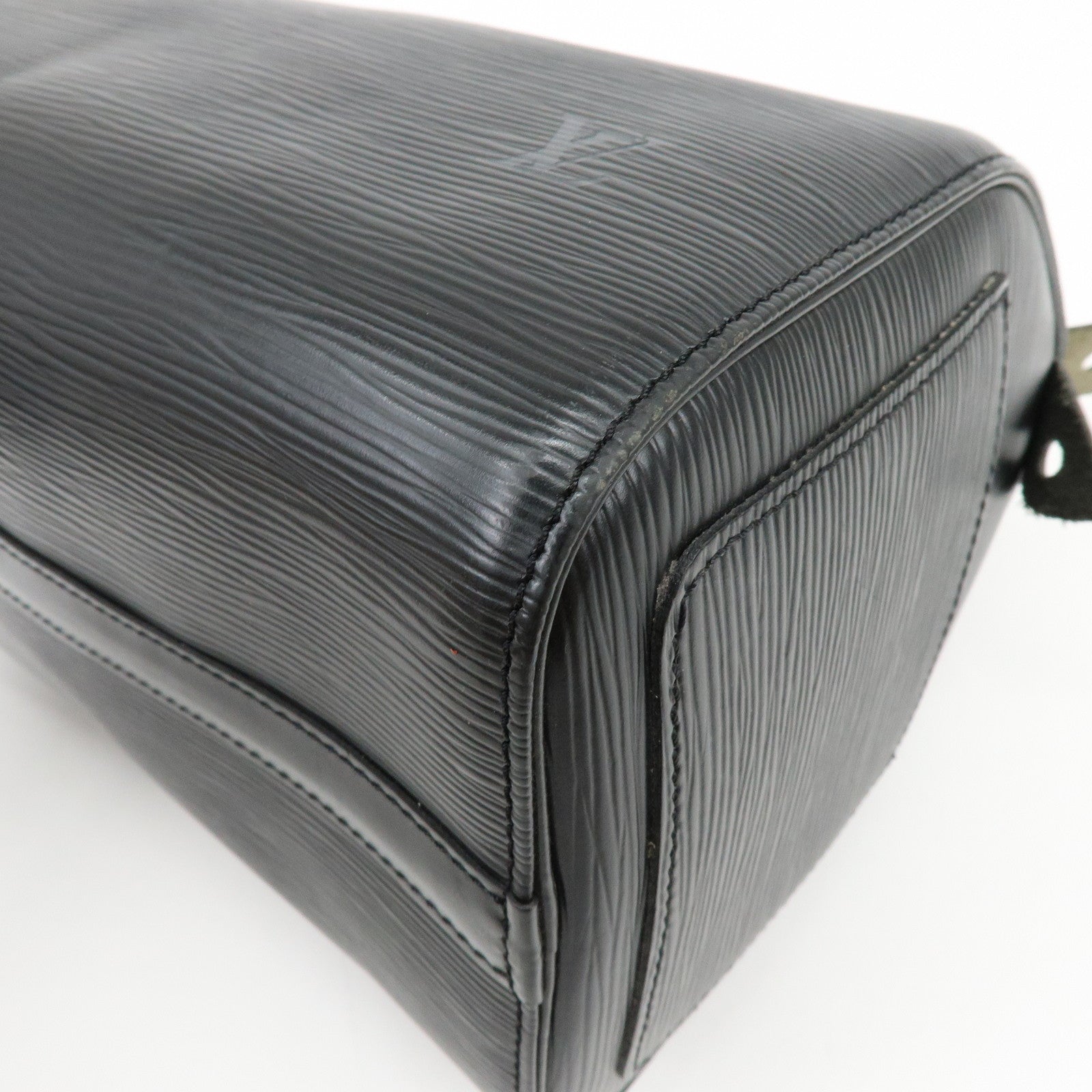 Louis Vuitton Epi Leather Speedy 25 Hand Bag Boston Bag Noir M59032