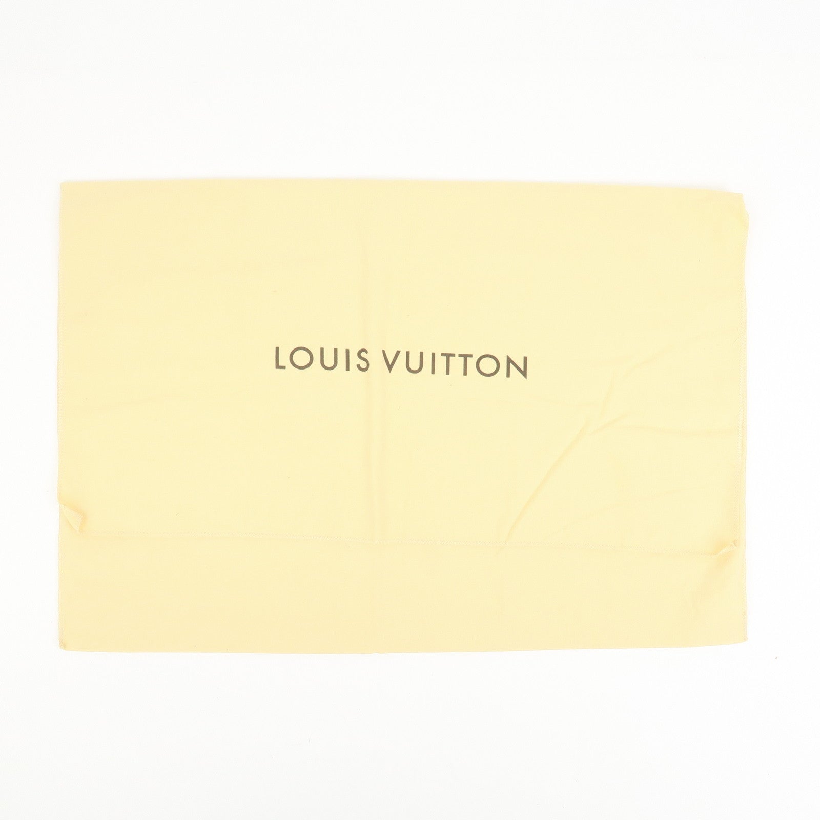Louis Vuitton Set Of 10 Dust Bag Storage Bag Flap Style Beige