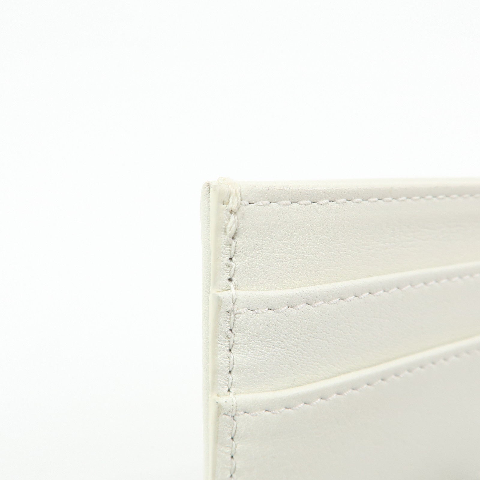 Christian Dior Lady Dior Amore Valentine Leather Card Case Ivory