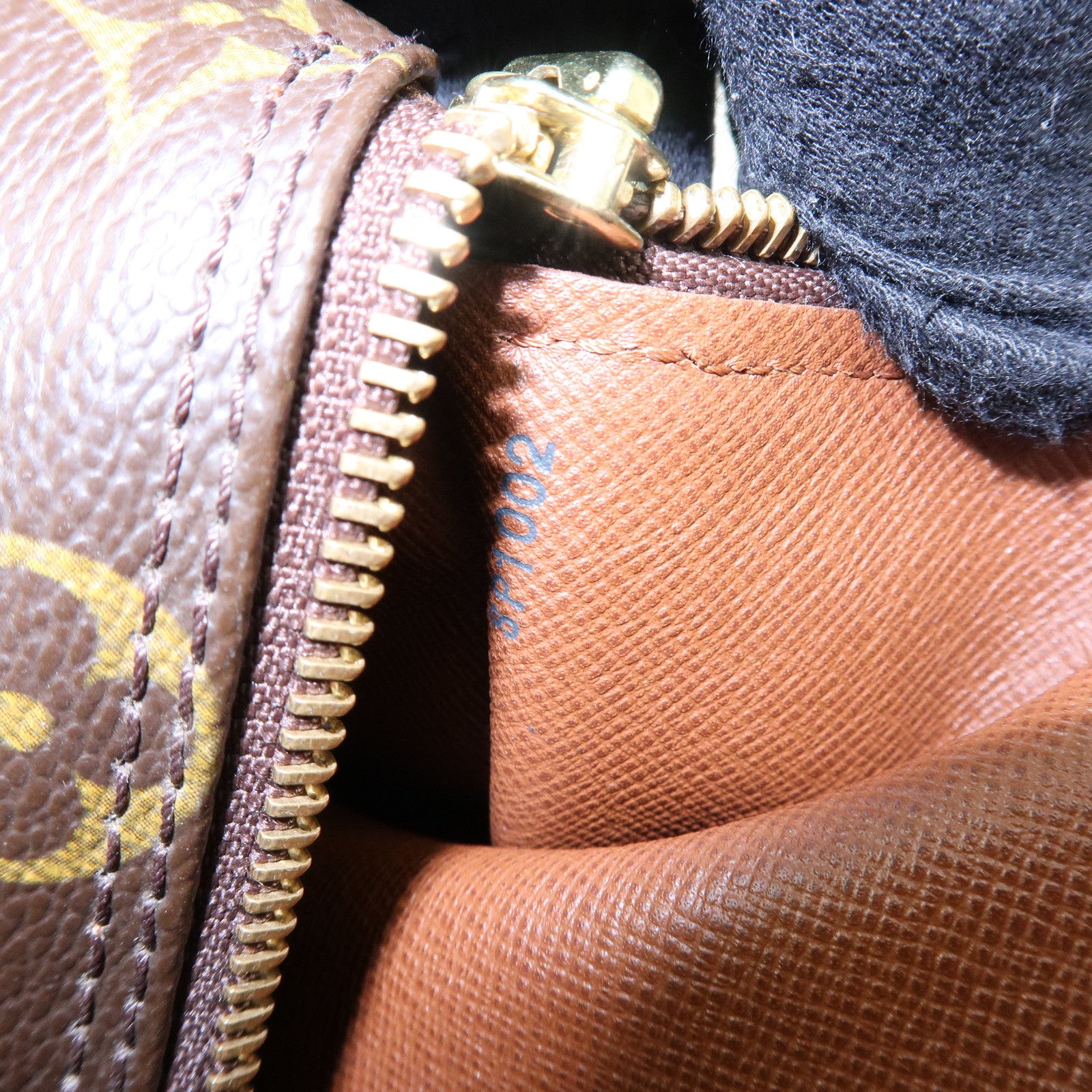Louis Vuitton Monogram Papillon 30 Hand Bag Brown M51385
