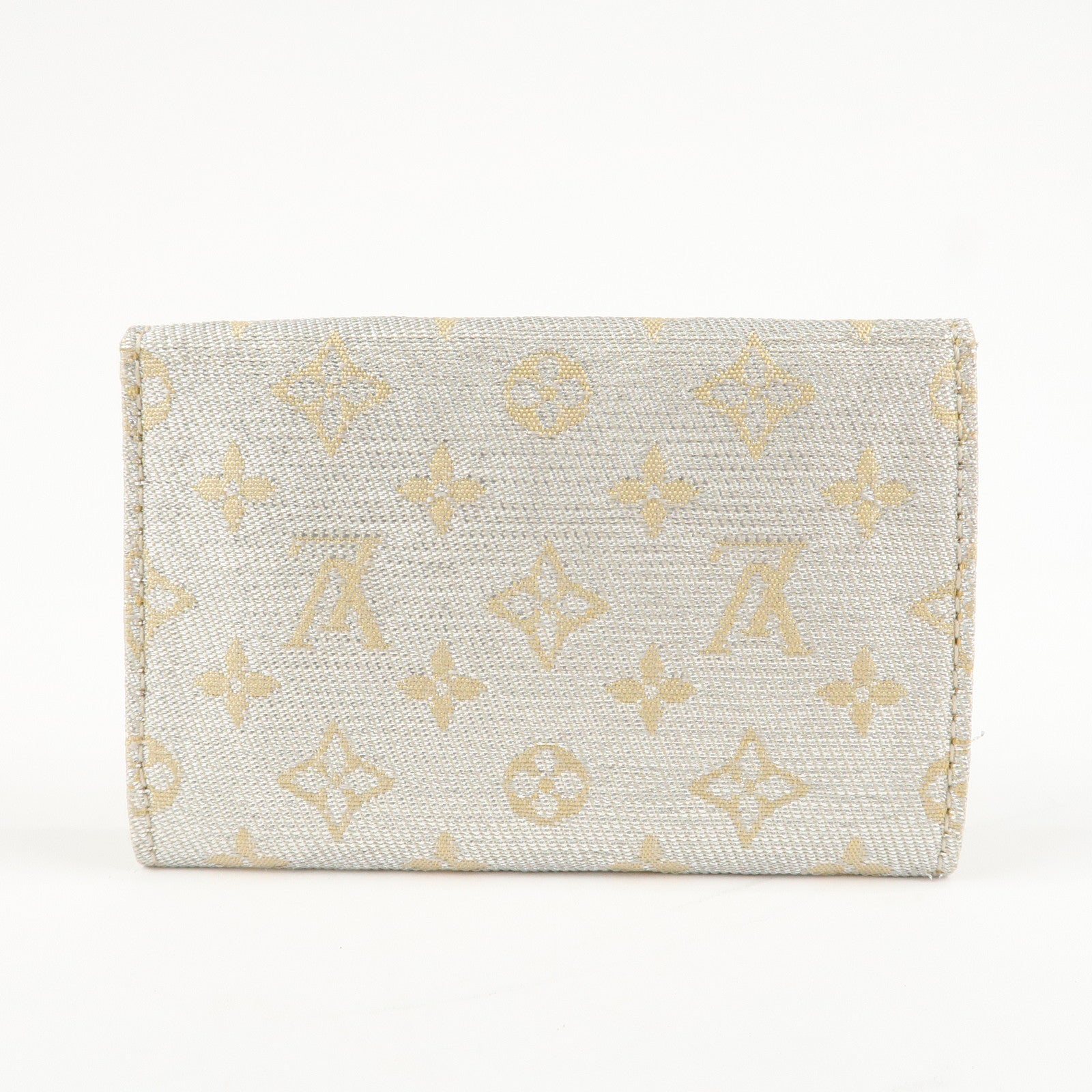 Louis Vuitton Monogram Shine Porte Monnaie Canvas Leather M92369 Used