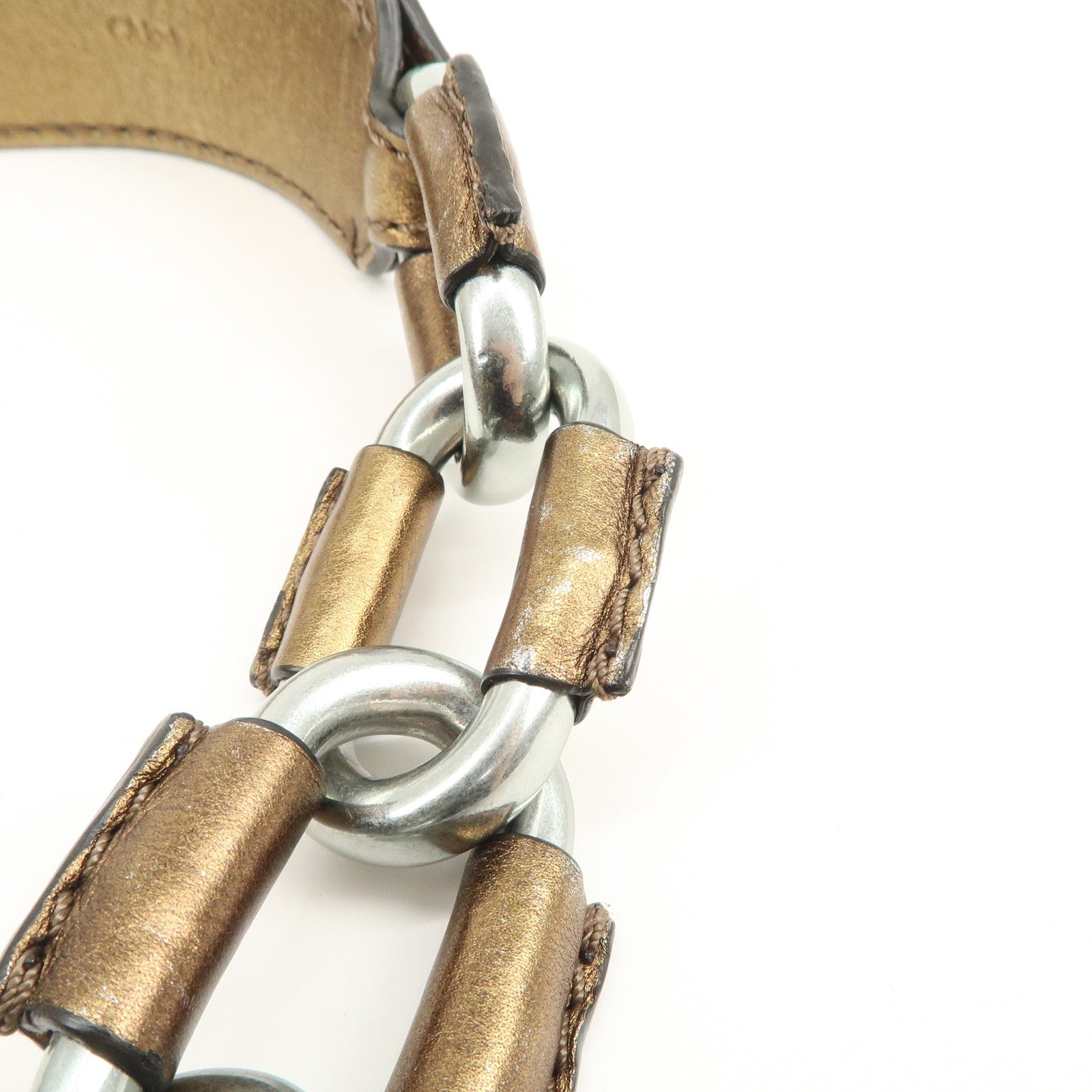 Chloe Betty Leather Shoulder Bag Hand Bag Bronze