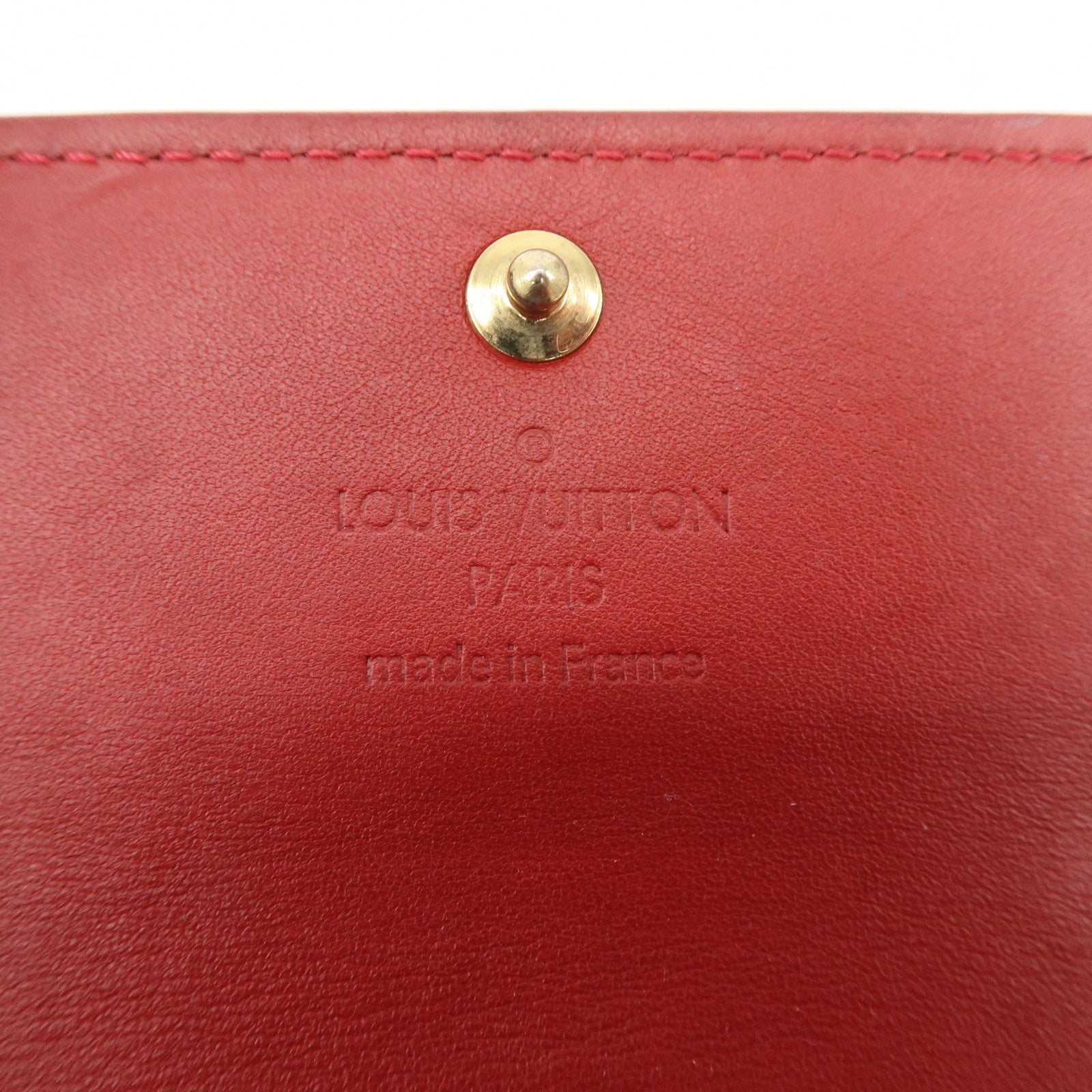 Louis Vuitton Monogram Vernis Multicles 4 Key Case Cerise M90204