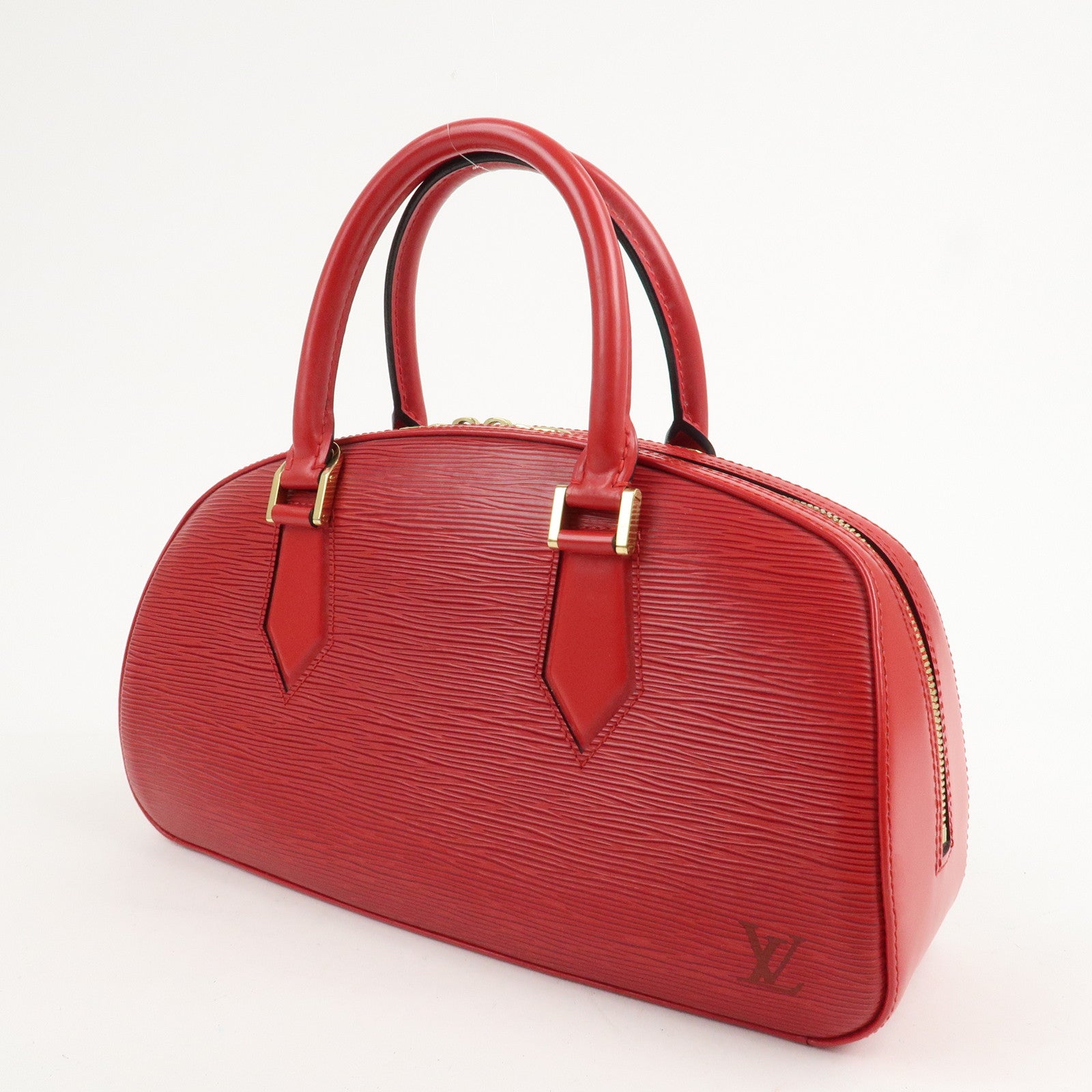 Louis Vuitton Epi Jasmine Hand Bag Castilian Red M52087