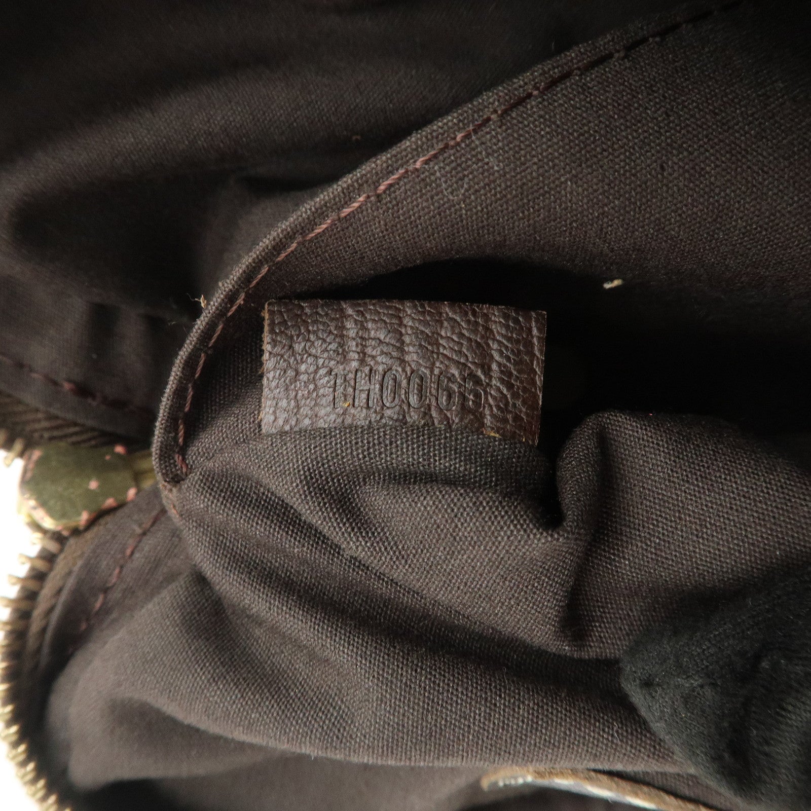 Louis Vuitton Monogram Mini Lin Danube Shoulder Bag Brown M95228