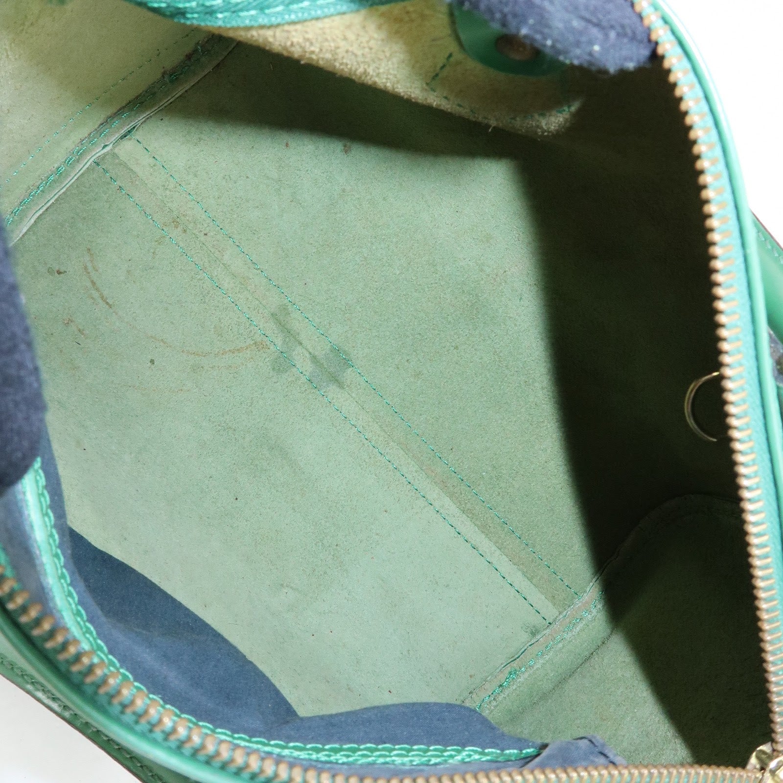 Louis Vuitton Epi Speedy 25 Hand Bag Boston Bag Borneo Green M43014