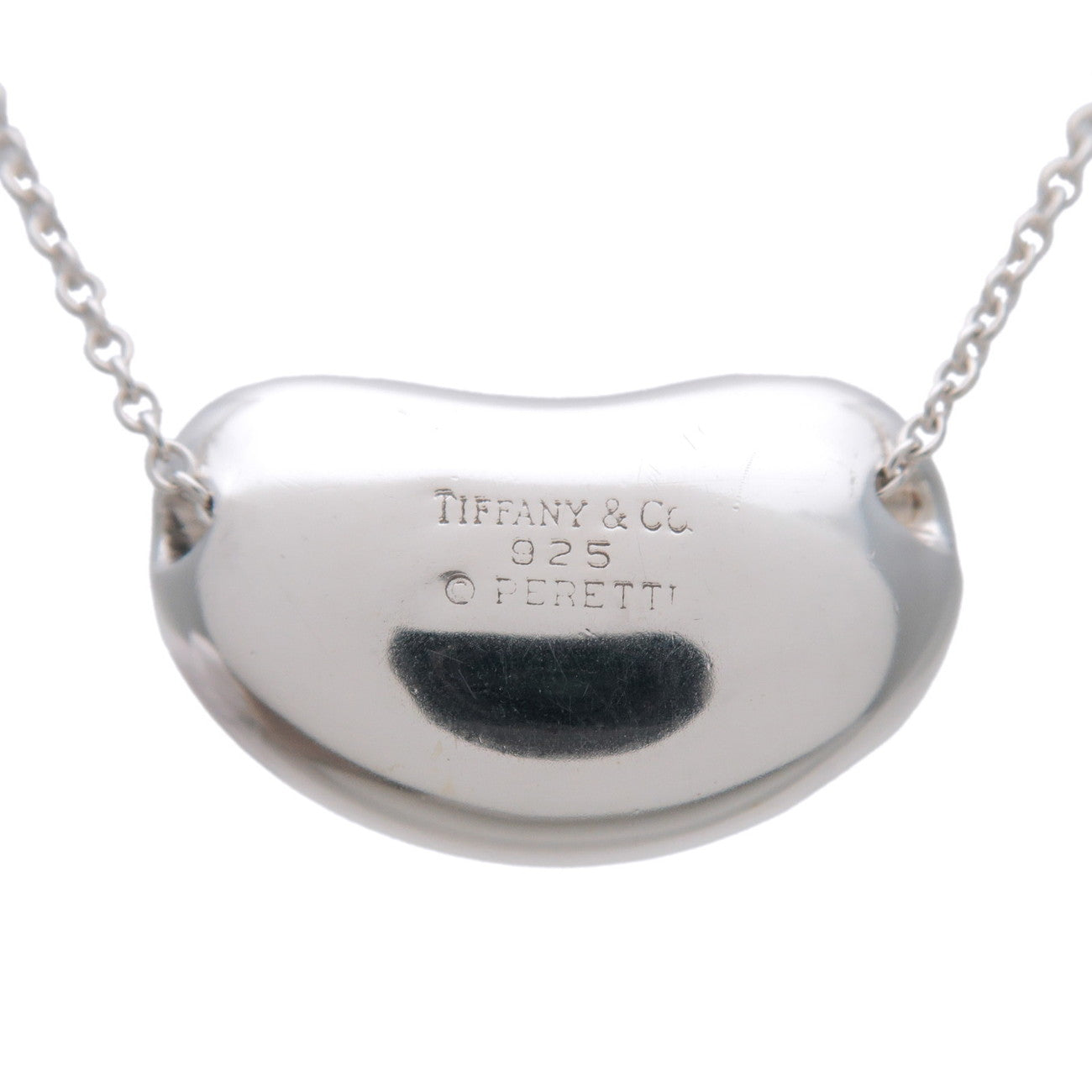 Tiffany & Co Bean Necklace Large SV925 Silver