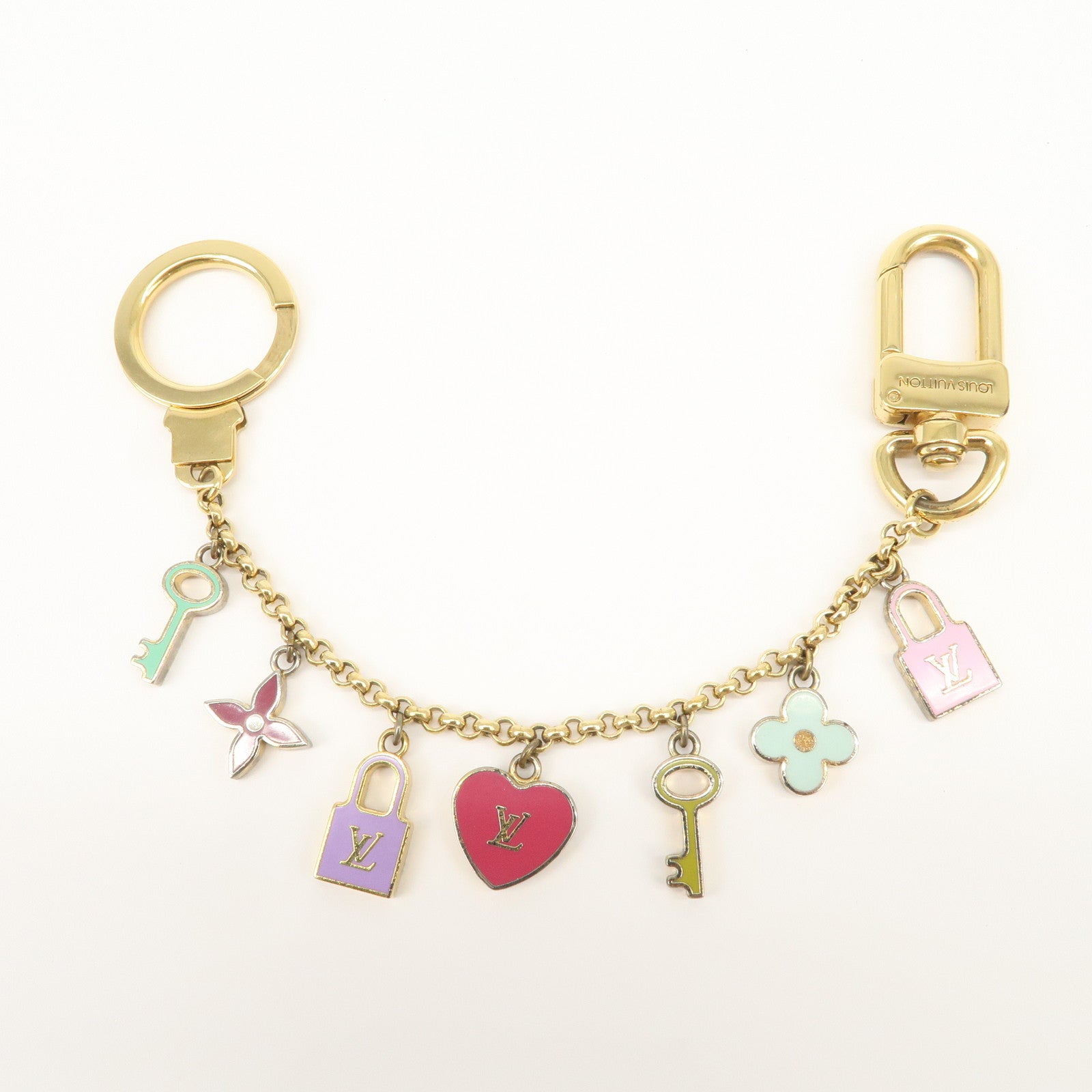Louis Vuitton Monogram Porte Cles Chaine Pretty Bag Charm M66131