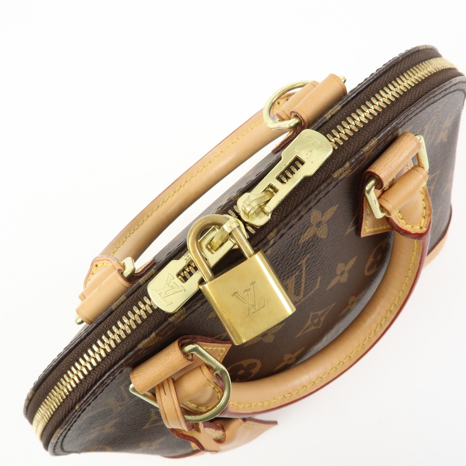 Louis Vuitton Monogram Alma BB 2Way Hand Bag Shoulder Bag M53152