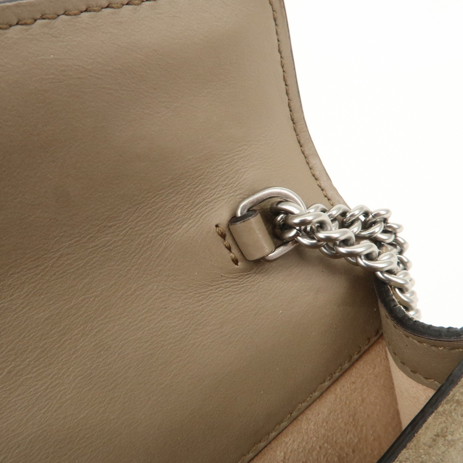 GUCCI Dionysus Super Mini Bag Leather Chain Shoulder Bag 476432