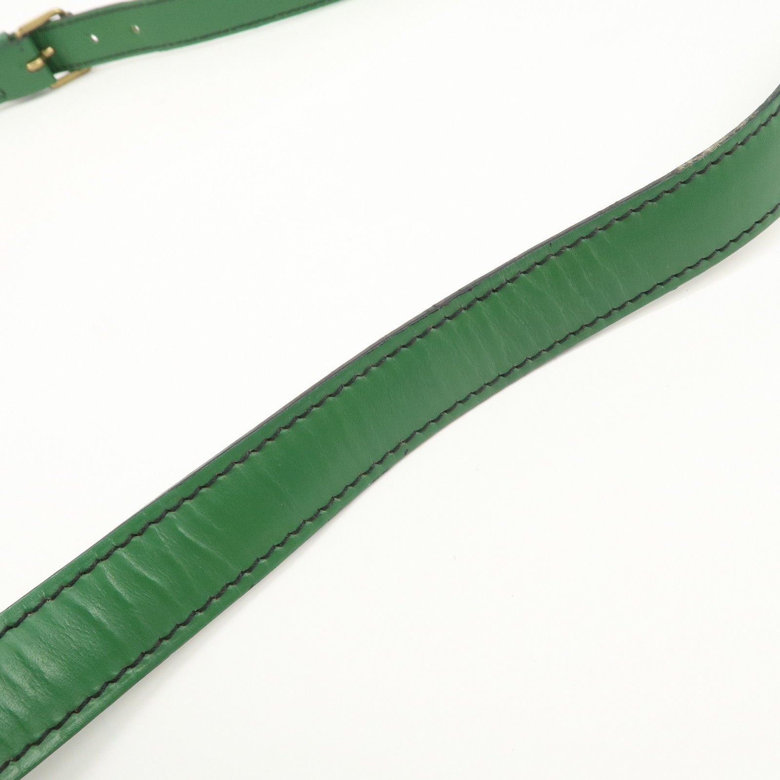 Louis Vuitton Epi Cartouchiere MM Shoulder Bag Borneo Green M52244