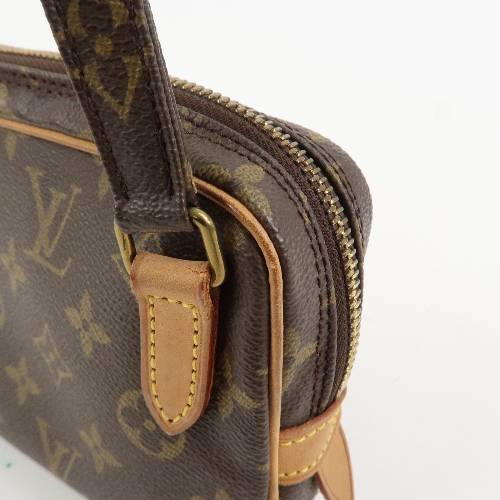 Louis Vuitton Monogram Pochette Marly Bandouliere Bag Brown M51828