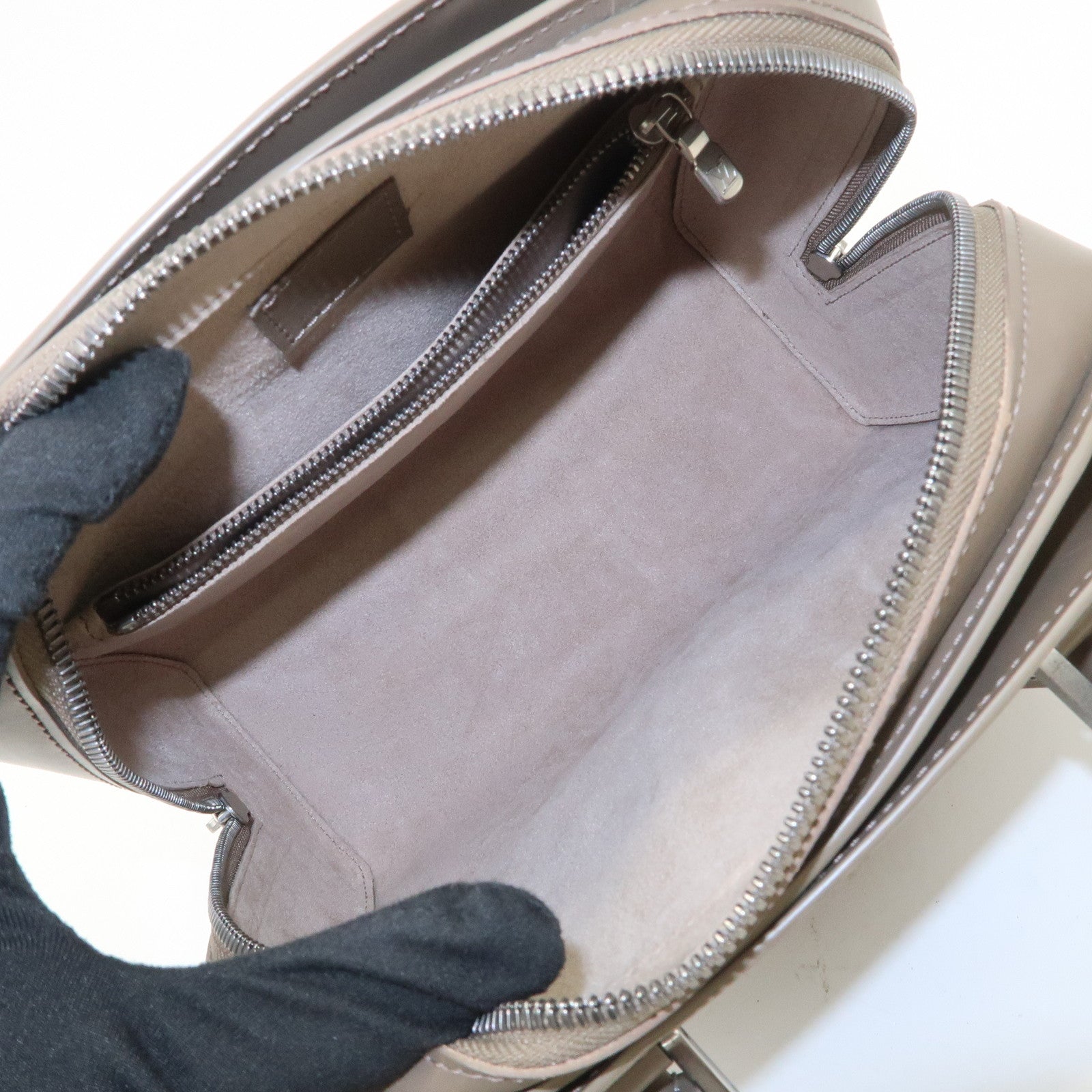 Louis Vuitton Epi Leather Pont Neuf Hand Bag Lilac Purple M5205B