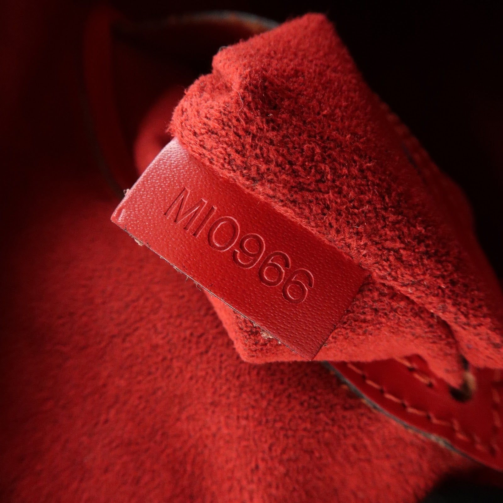 Louis Vuitton Epi Leather Alma Hand Bag Castilian Red M52147