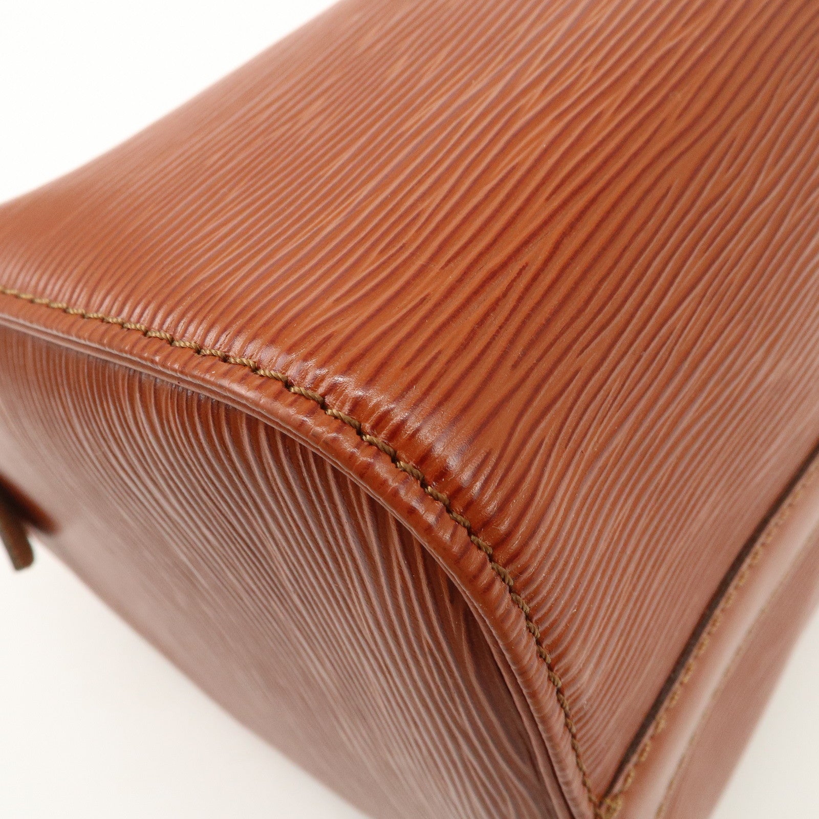 Louis Vuitton Epi Speedy 25 Hand Boston Bag Kenya Brown M43013 Used