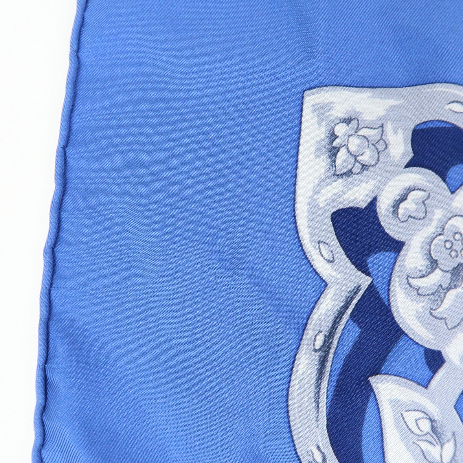 HERMES Carre 90 Silk 100% Scarf OISEAUX DE L'INDE ET DE L'HIMALAYA