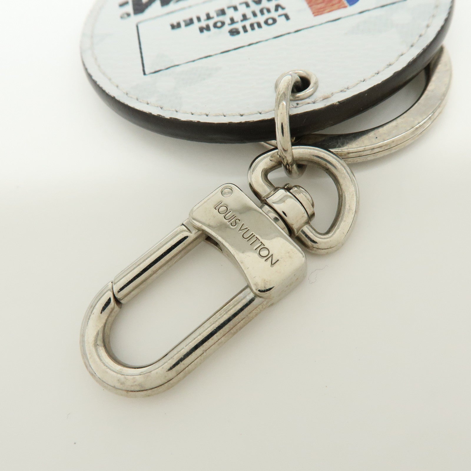 Louis Vuitton Monogram Porte Cles Round Bag Charm Key Holder M68301