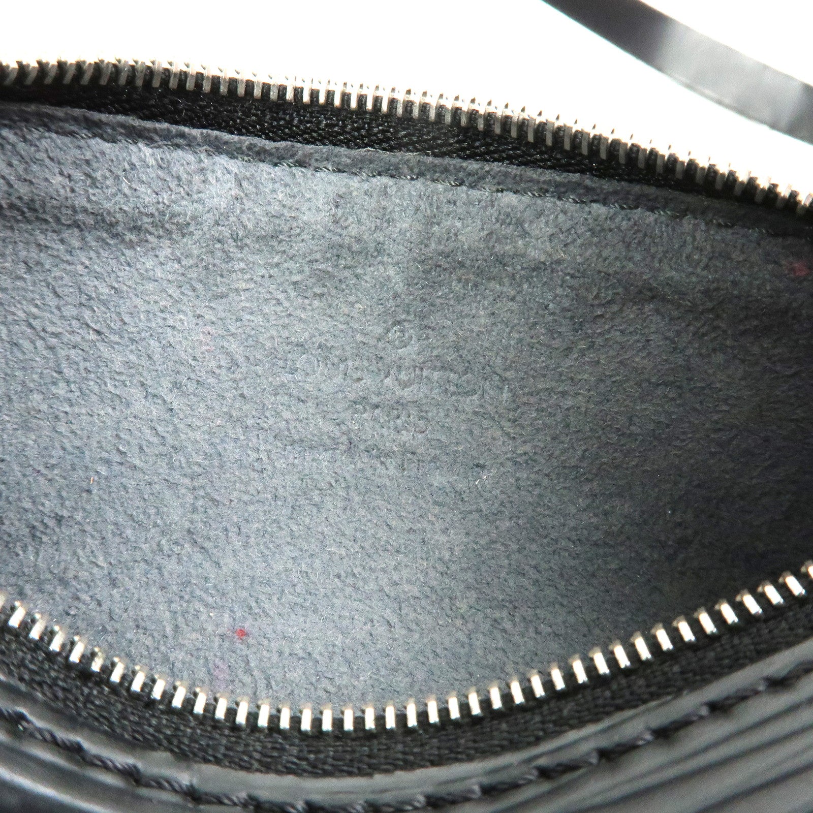 Louis Vuitton Epi Mini Pouch For Soufflot Hand Bag Noir