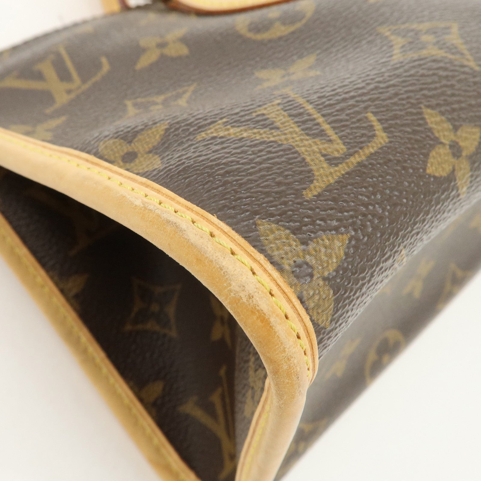 Louis Vuitton Monogram Popincourt Hand Bag Brown M40009