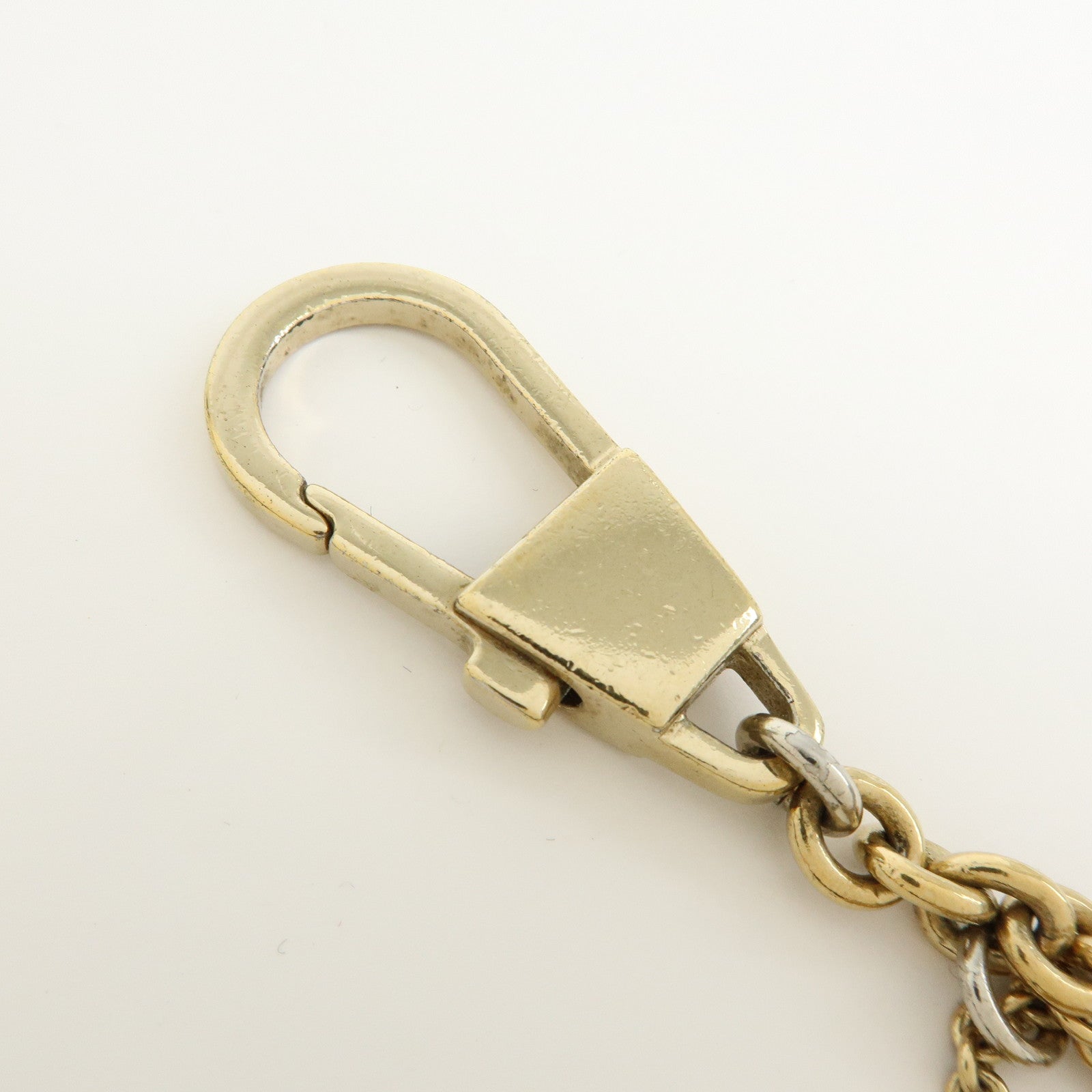 GUCCI Metal Bag Charm Key Charm Boot Bag Motif Gold
