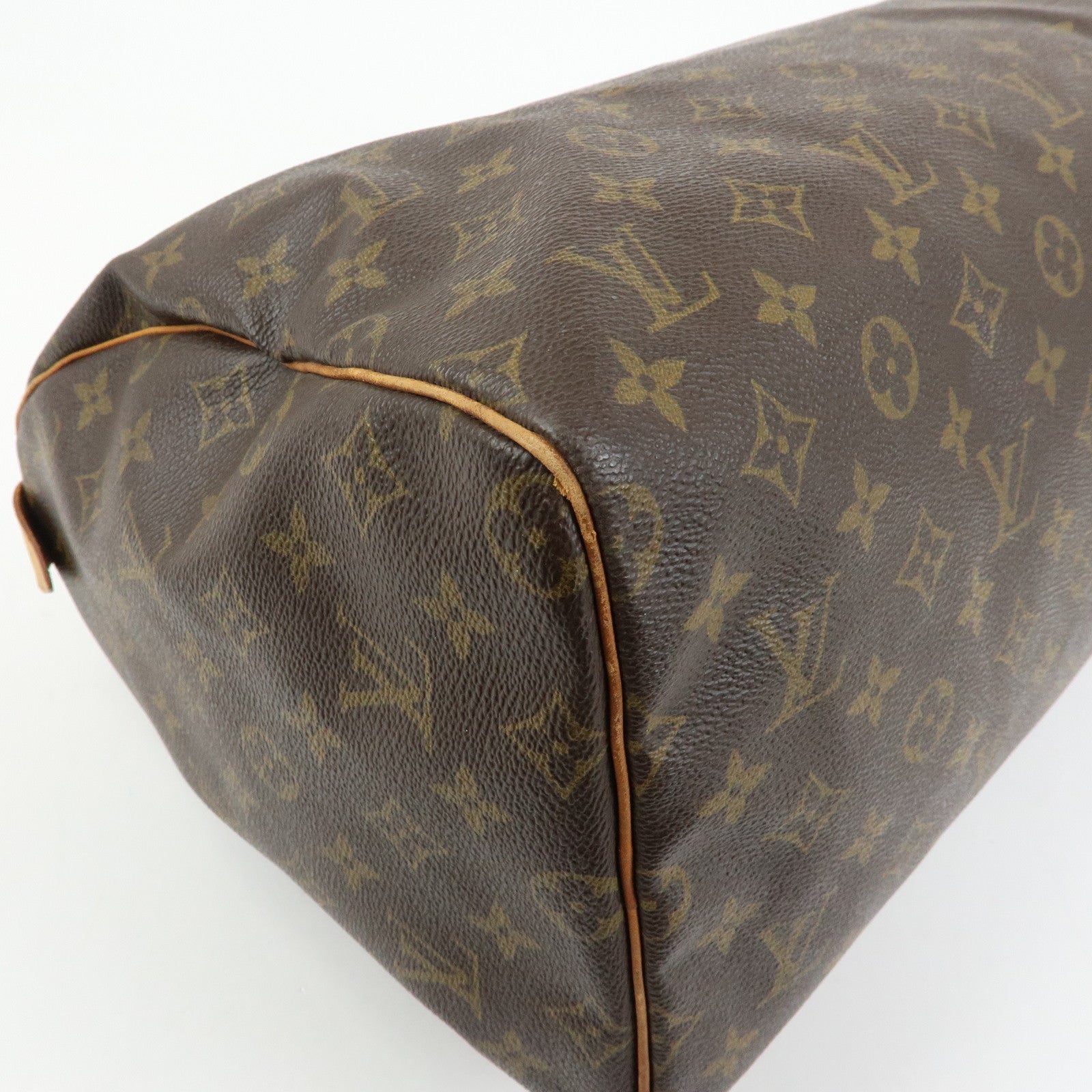 Louis Vuitton Monogram Speedy 40 Hand Bag Boston Bag Brown M41522