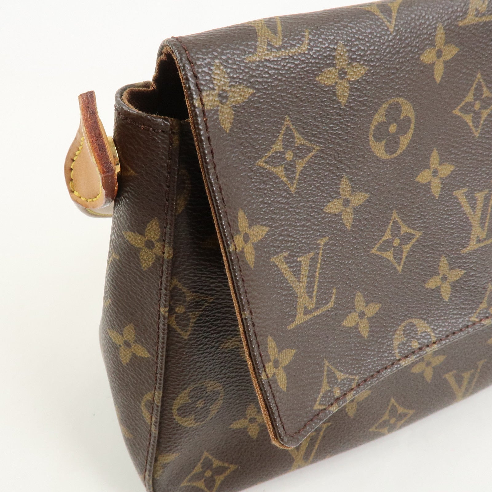 Louis Vuitton Monogram Mini Looping Shoulder Bag Brown M51147