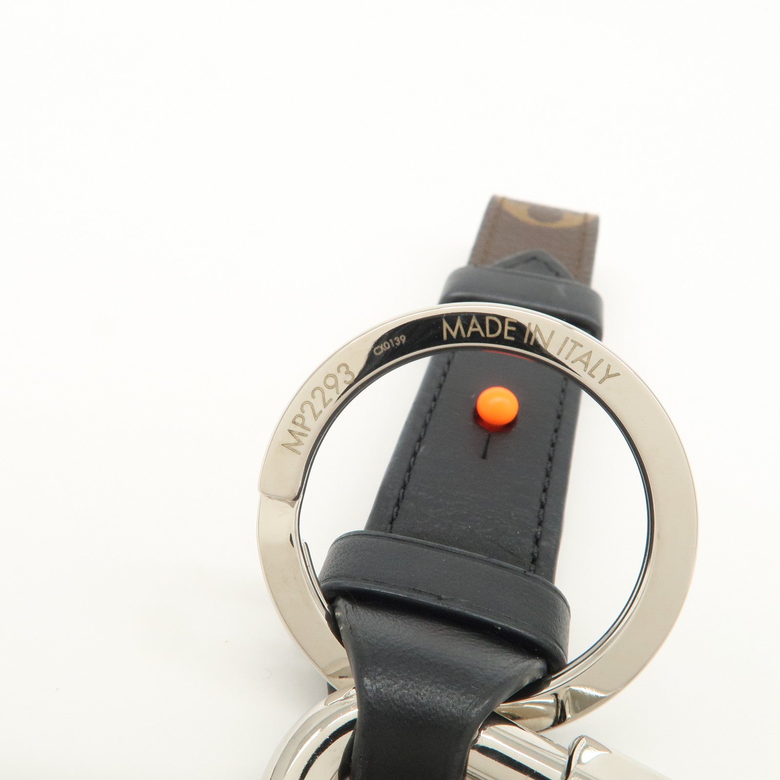 Louis Vuitton Monogram Canvas Metal Porte Cles Dragonne Key Strap MP2293