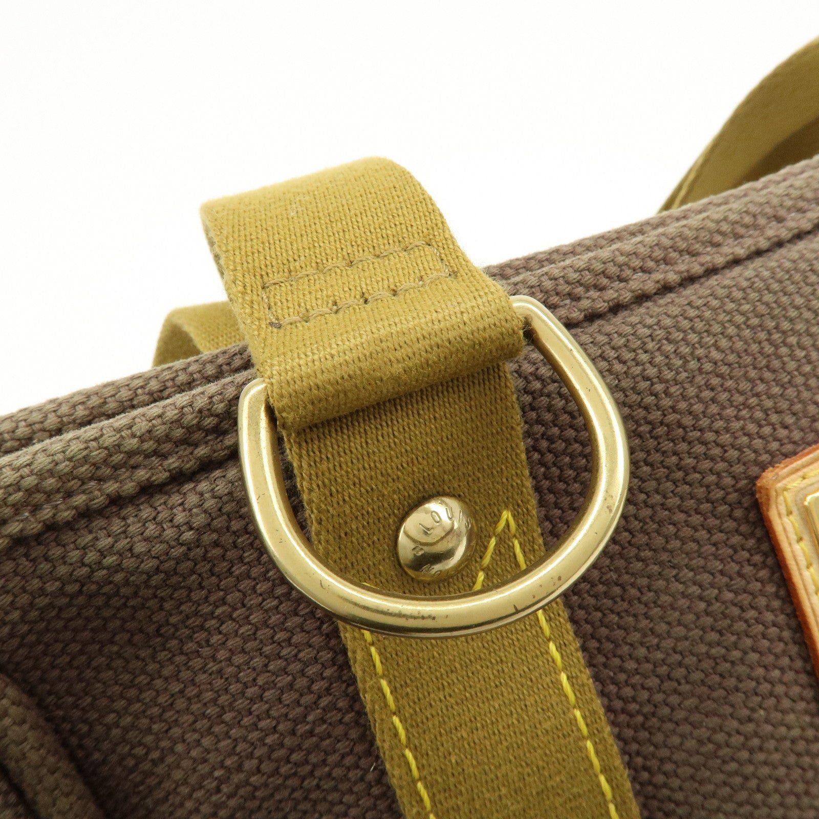 Louis Vuitton Antigua Cabas MM Tote Bag Shoulder Bag Brown M40086