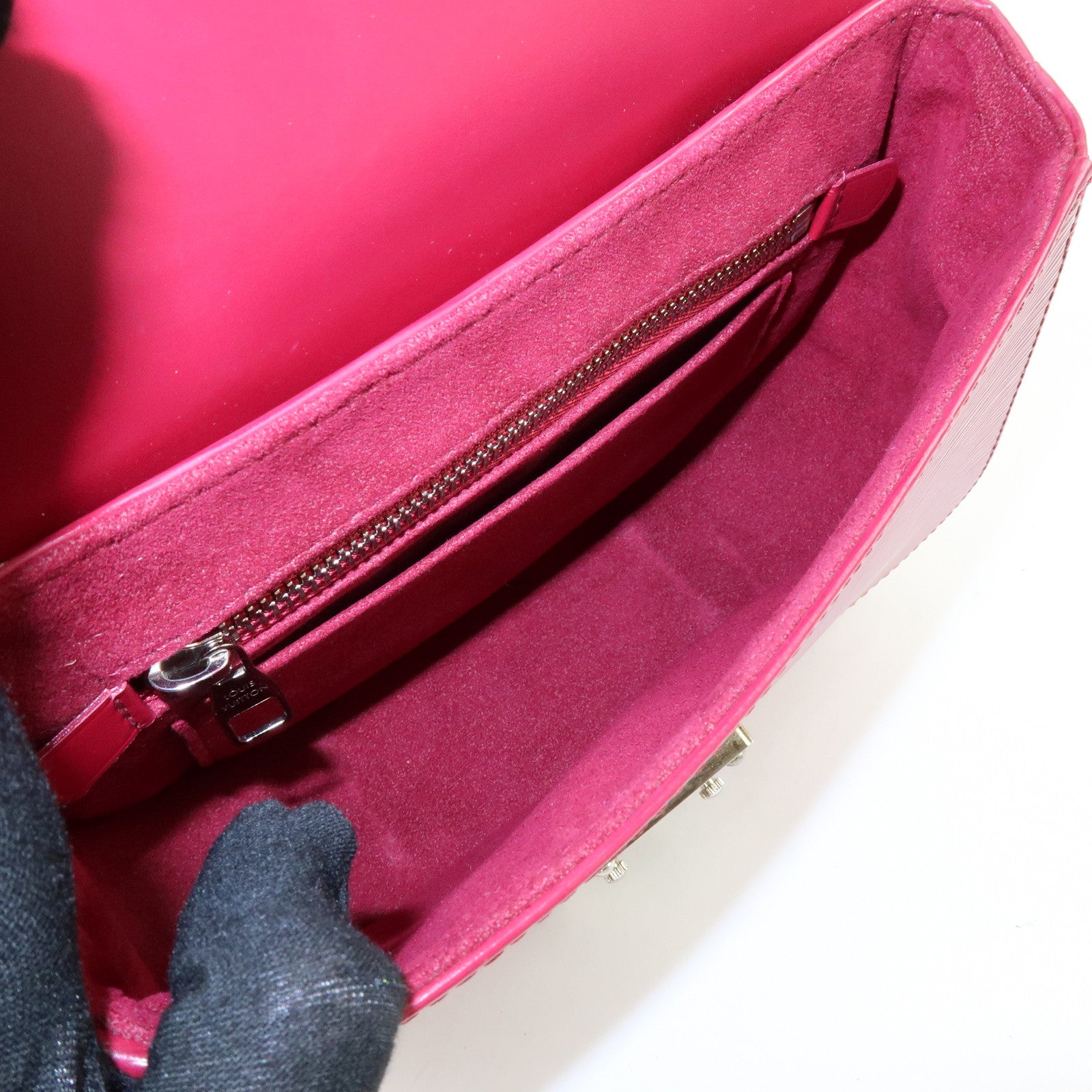 Louis Vuitton Epi Eden PM 2Way Shoulder Bag Hand Bag Fuchsia M40652