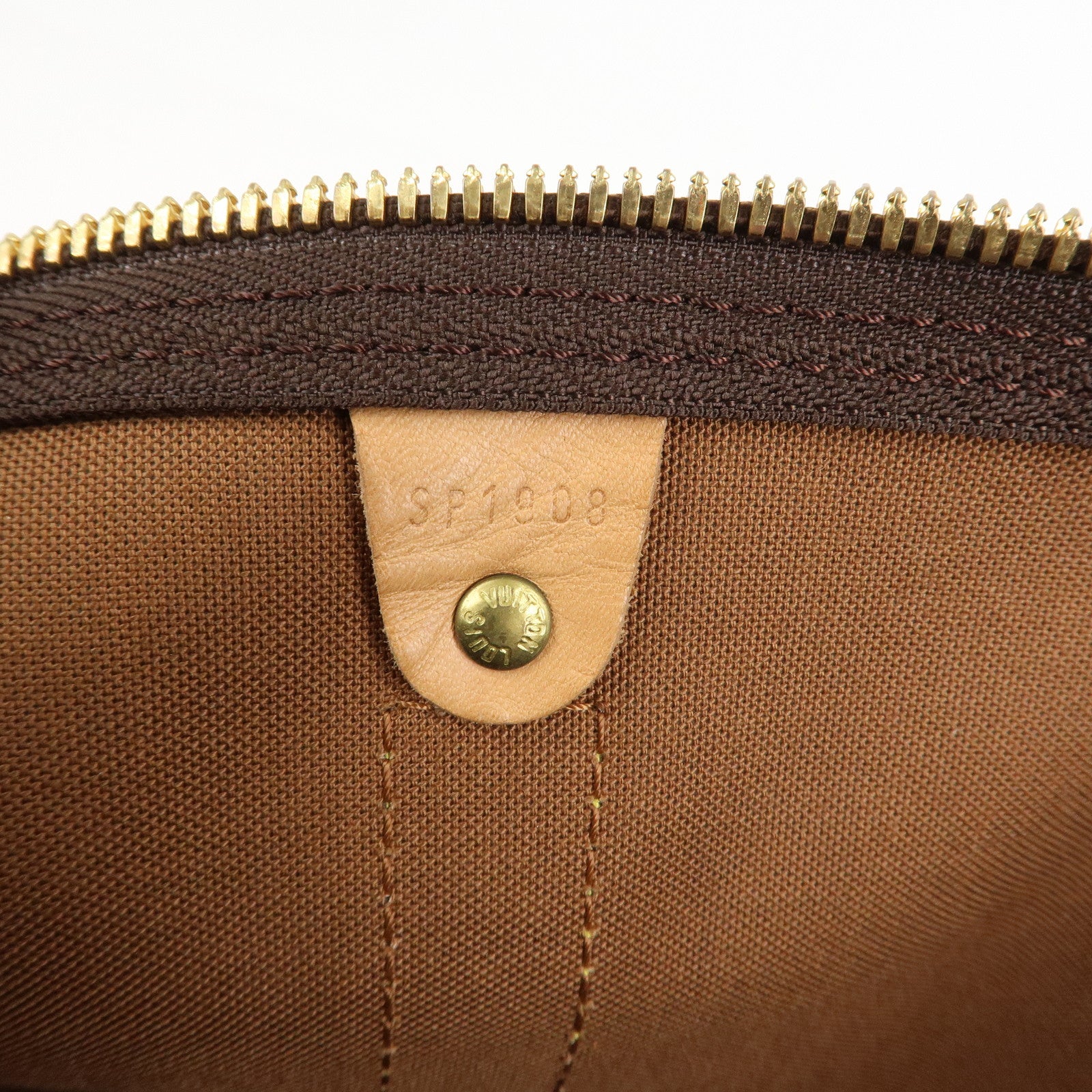 Louis Vuitton Monogram Keep All 50 Bandouliere Boston Bag M41416