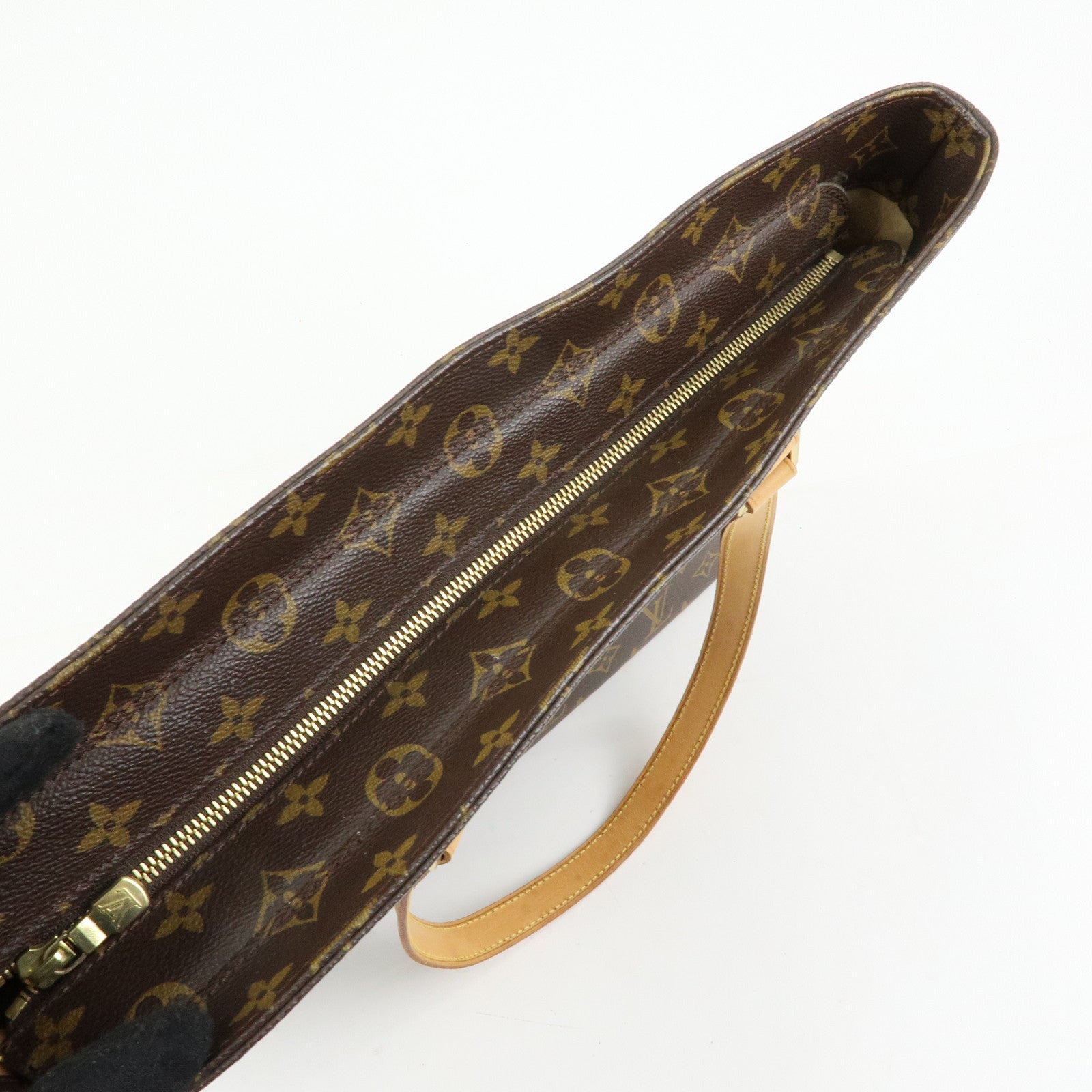 Louis Vuitton Monogram Luco Tote Bag Shoulder Bag Brown M51155