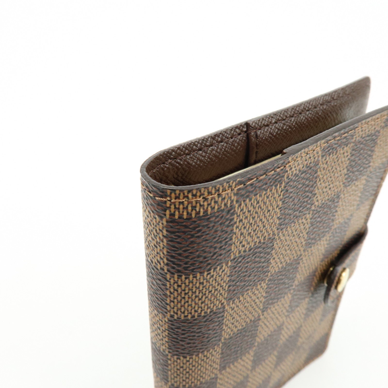 Louis Vuitton Damier Ebene Agenda PM Planner Cover Brown R20700