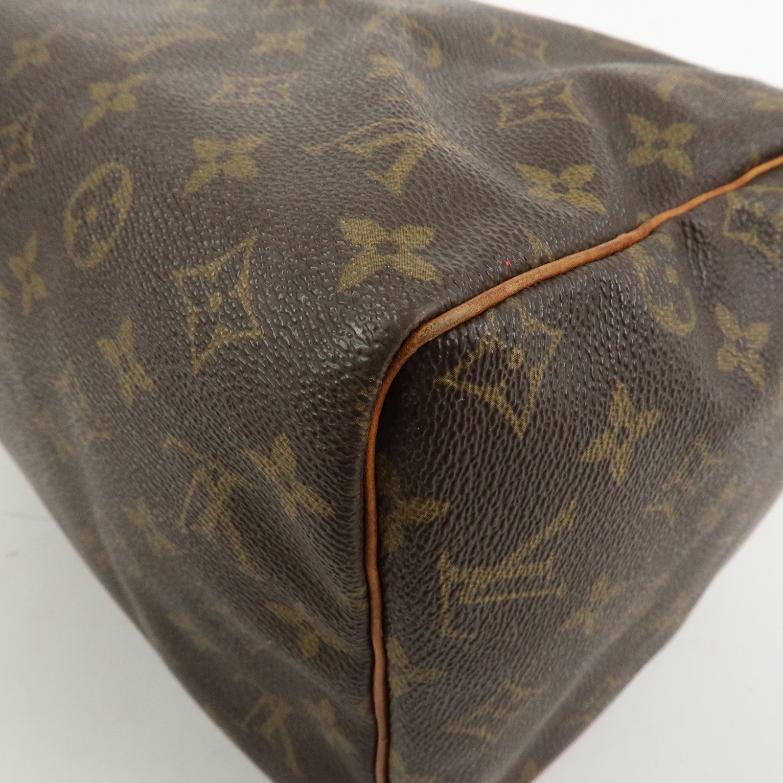 Louis Vuitton Monogram Speedy 30 Boston Bag Hand Bag Brown M41526