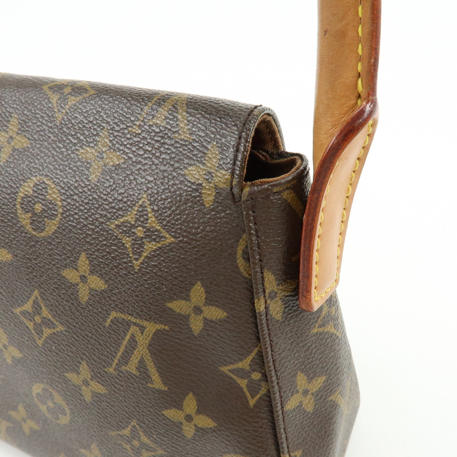 Louis Vuitton Monogram Mini Looping Shoulder Bag Brown M51147
