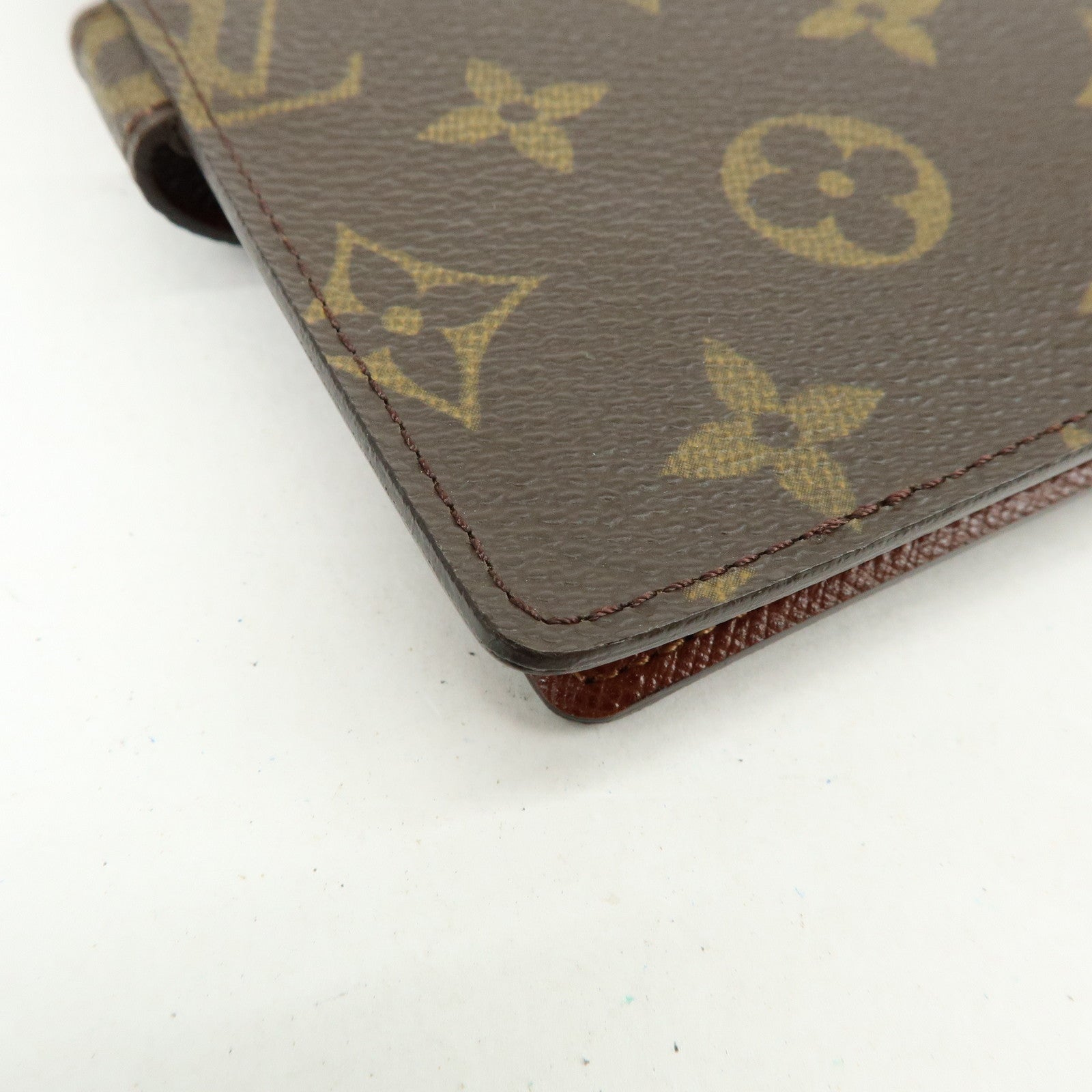 Louis Vuitton Monogram Agenda PM Planner Cover Brown R20005
