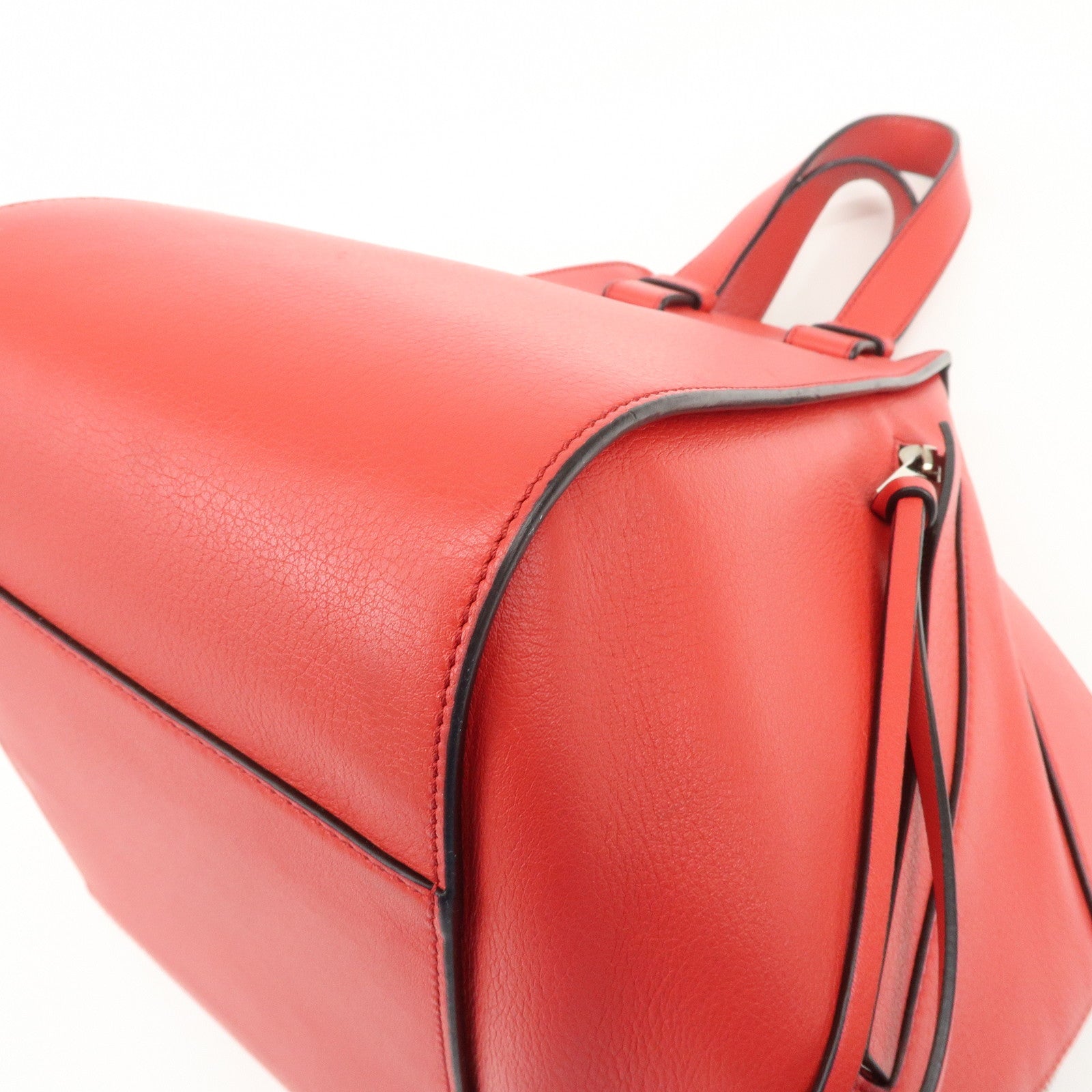LOEWE Anagram Hammock Small Shoulder Bag Crossbody Bag Red 0011840
