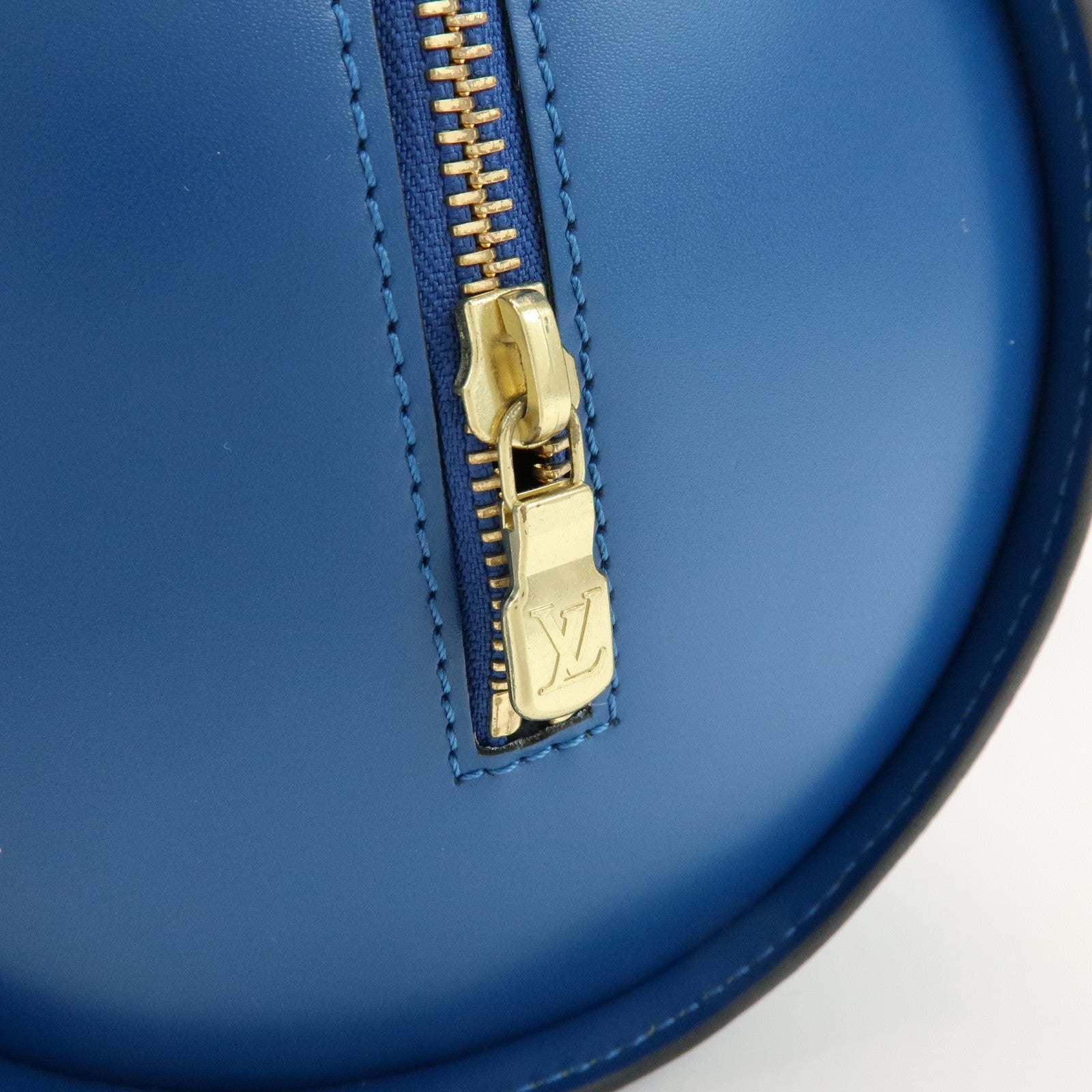 Louis Vuitton Epi Soufflot Shoulder Bag Hand Bag Toledo Blue M52225