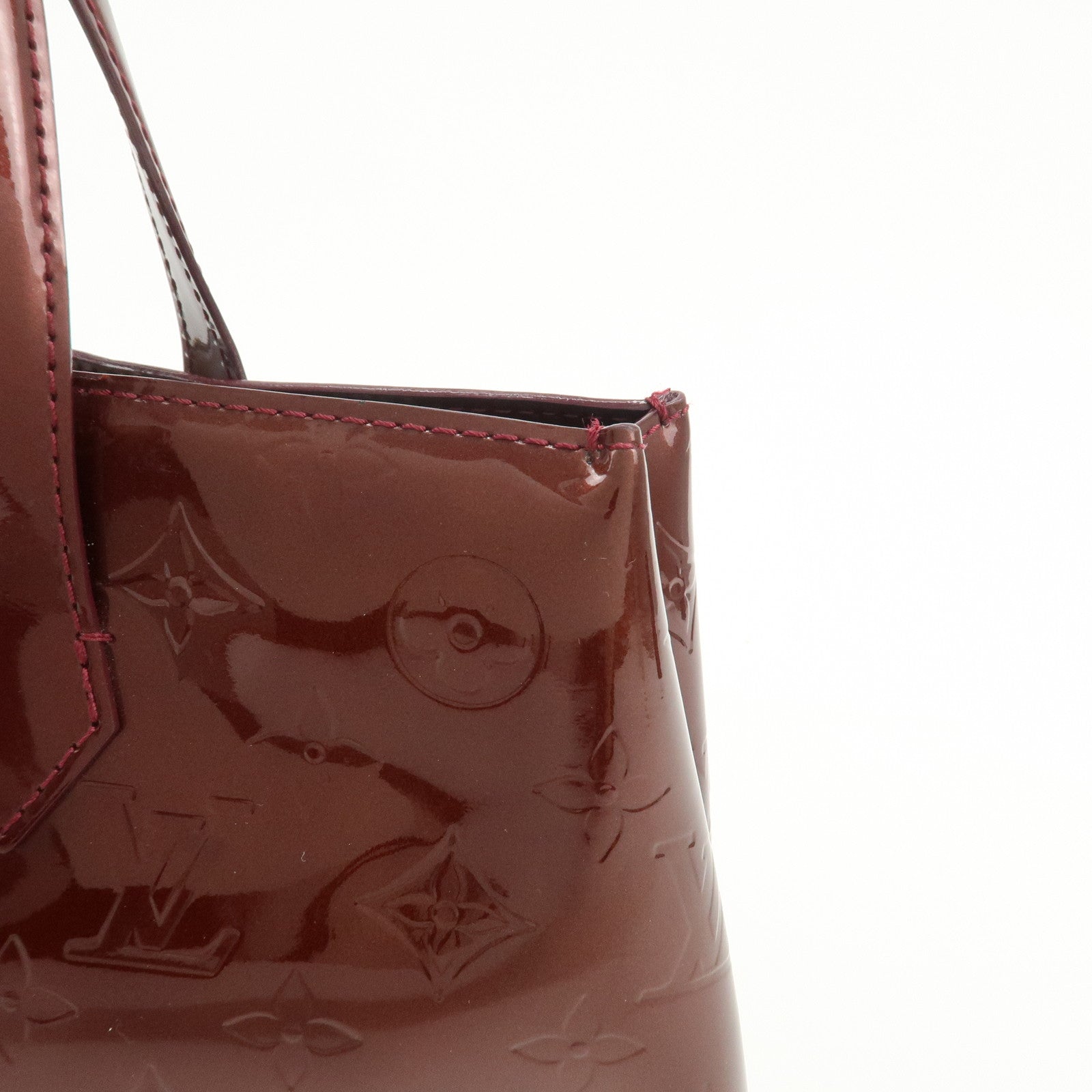 Louis Vuitton Monogram Vernis Wilshire PM Rouge Faurviste M91644