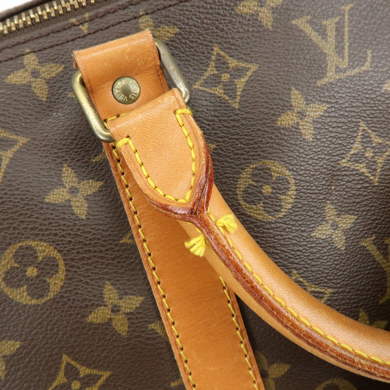 Louis Vuitton Monogram Keep All Bandouliere 60 Boston Bag M41412