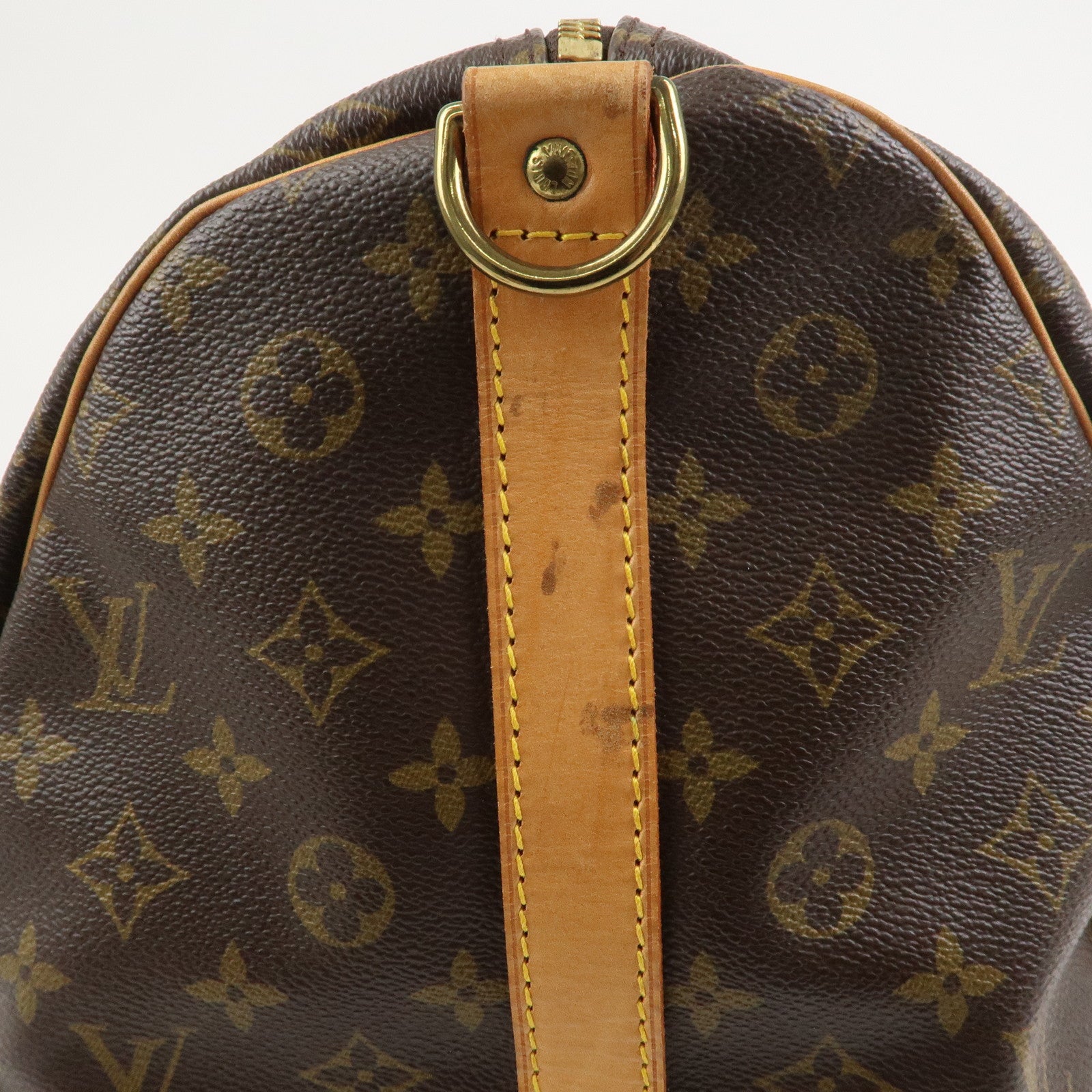 Louis Vuitton Monogram Keep All Bandouliere 55 Boston Bag M41414