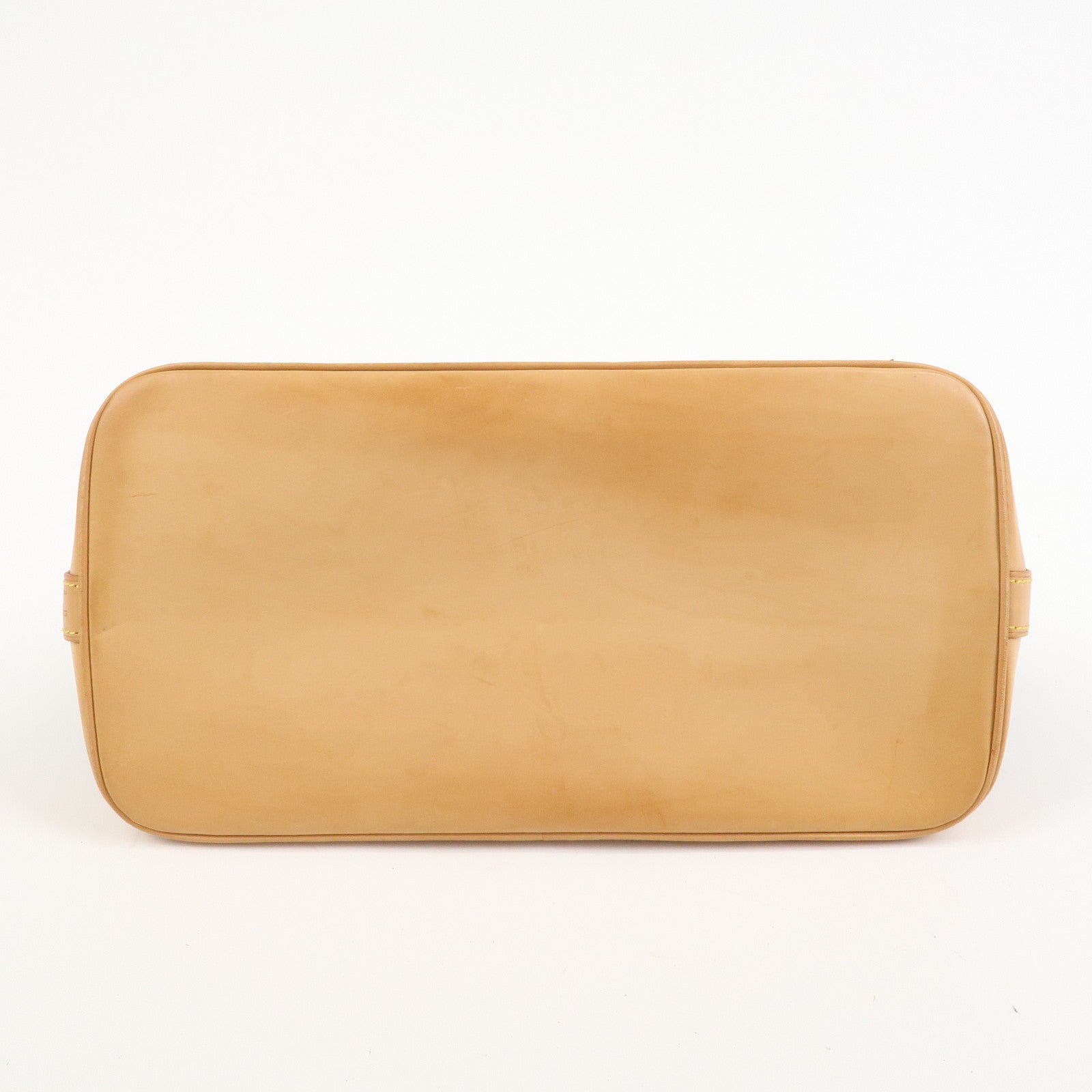 Louis Vuitton Monogram Alma Hand Bag Brown M51130