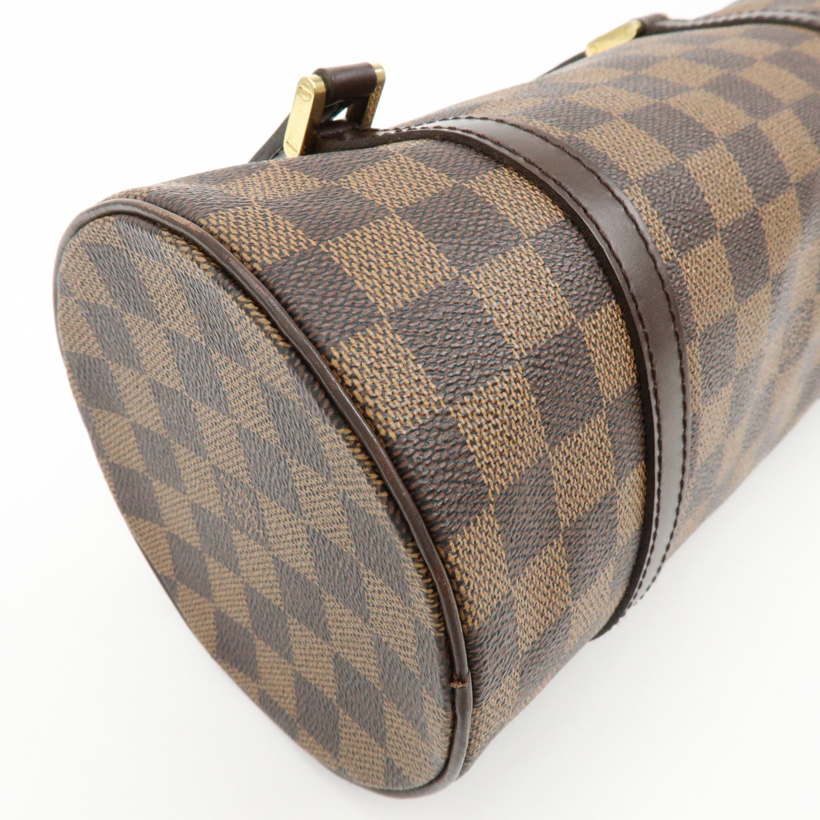 Louis Vuitton Damier Ebene Papillon 26 Hand Bag Brown N51304