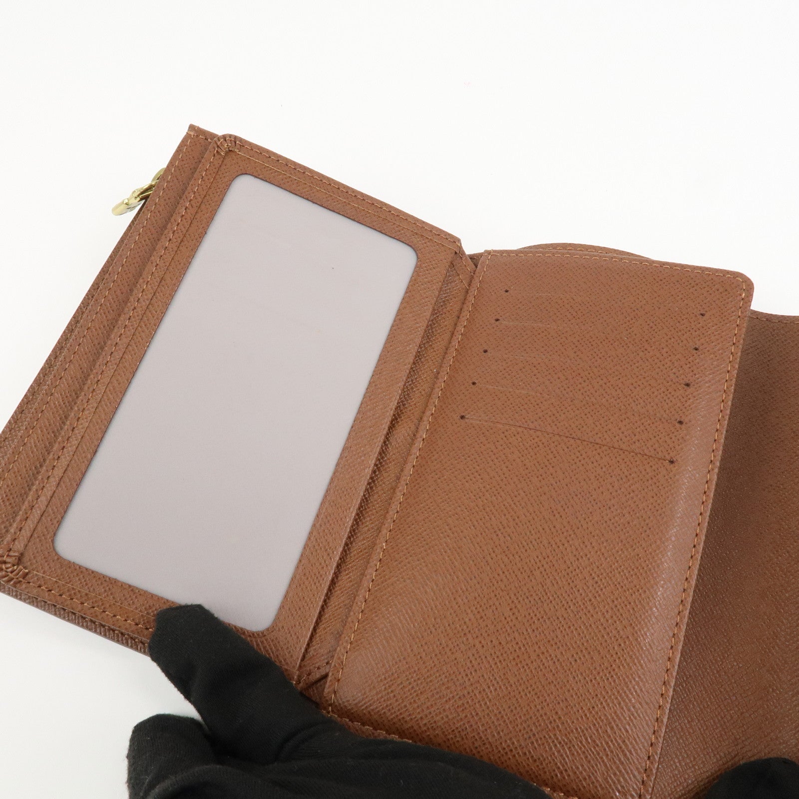 Louis Vuitton Monogram Portefeuille Alexandra Wallet Brown M60047